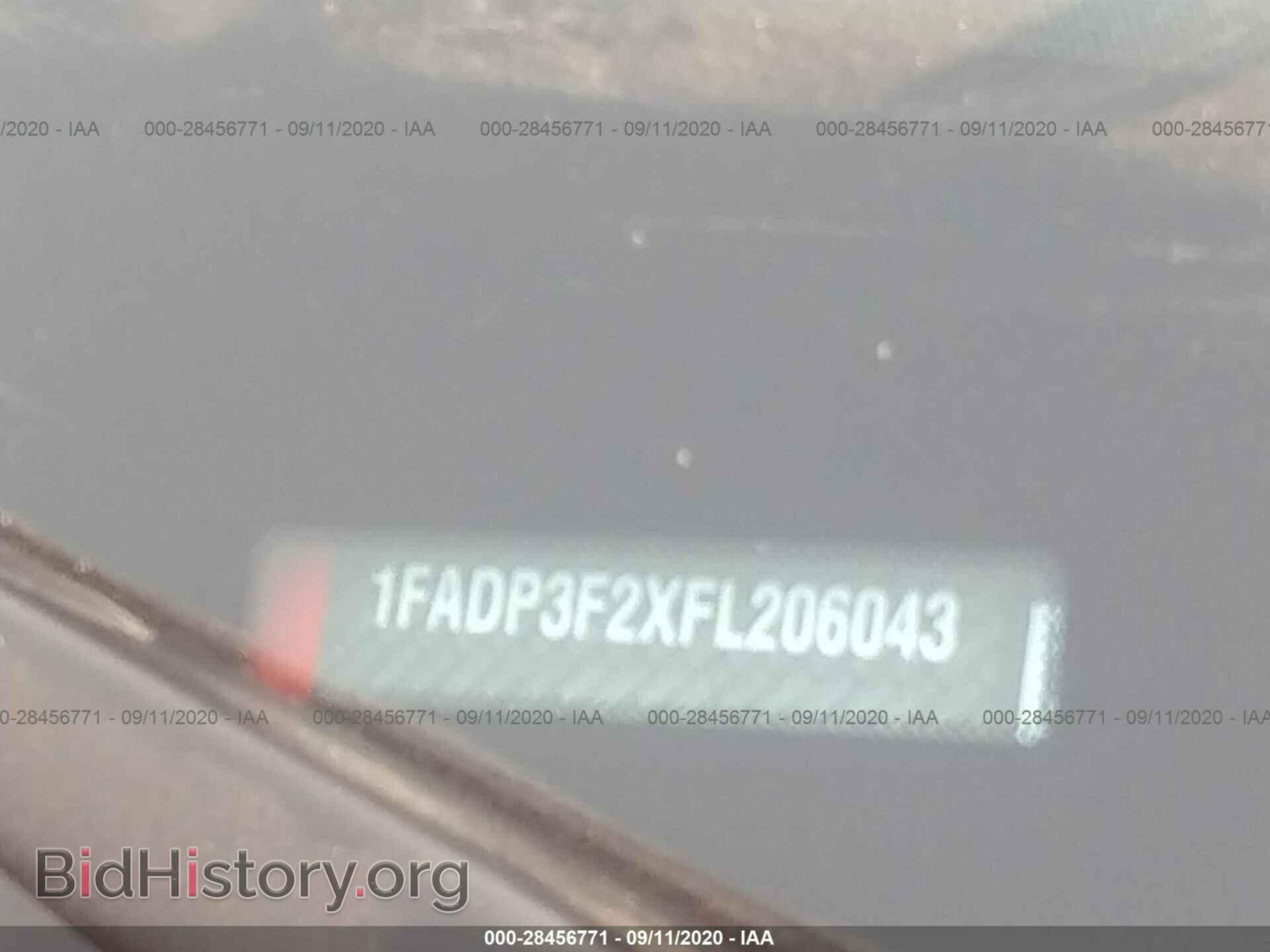 2015 FORD FOCUS - VIN: 1FADP3F2XFL206043 - Photo 9