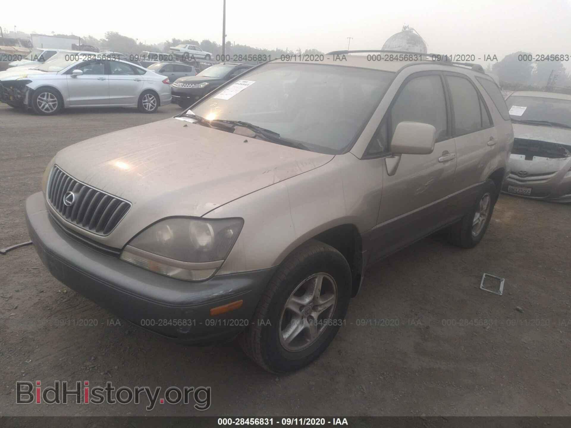 2000 LEXUS RX 300 - VIN: JT6GF10U8Y0054476 - Фото 2