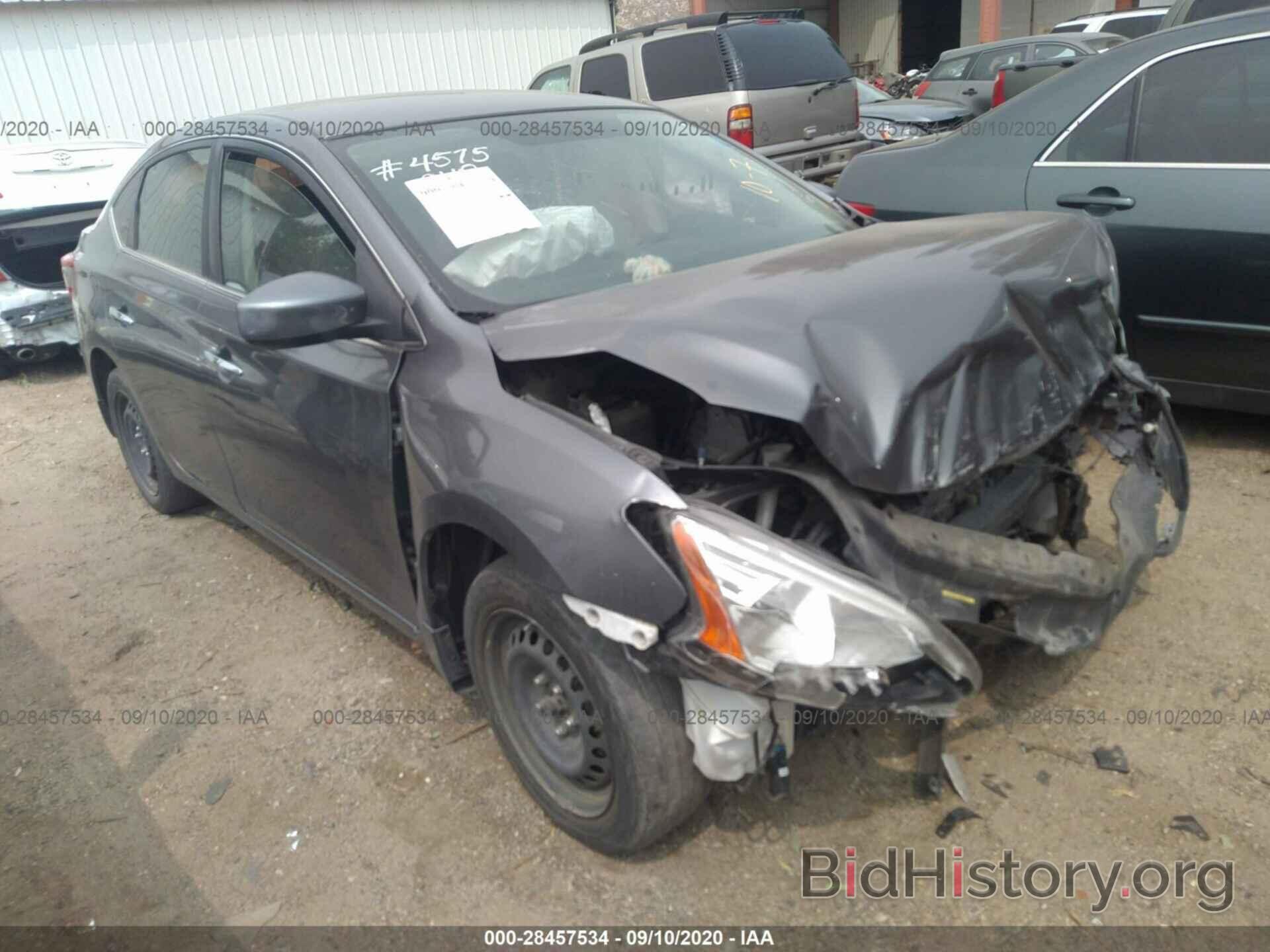 Photo 3N1AB7APXFY361921 - NISSAN SENTRA 2015