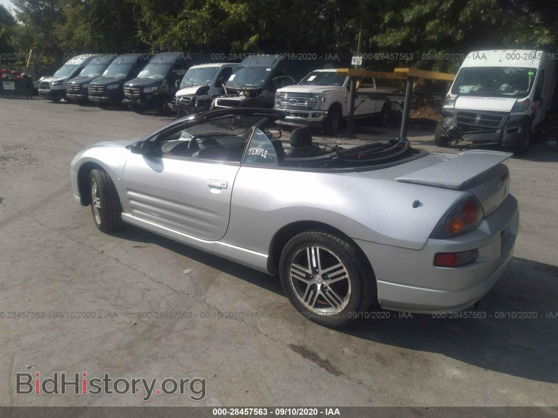 2003 MITSUBISHI ECLIPSE - VIN: 4A3AE75H53E071986 - Photo 3