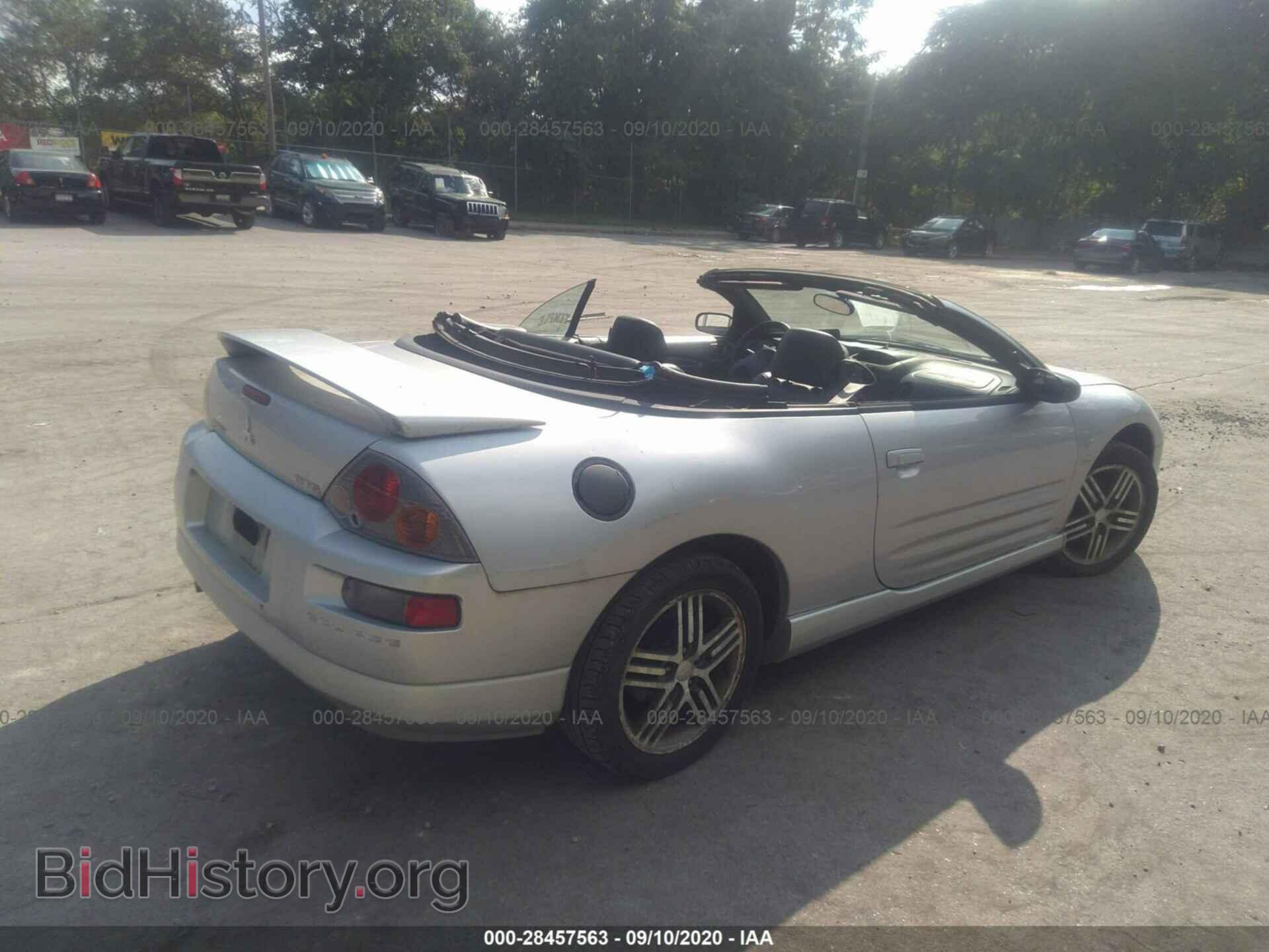 2003 MITSUBISHI ECLIPSE - VIN: 4A3AE75H53E071986 - Photo 4