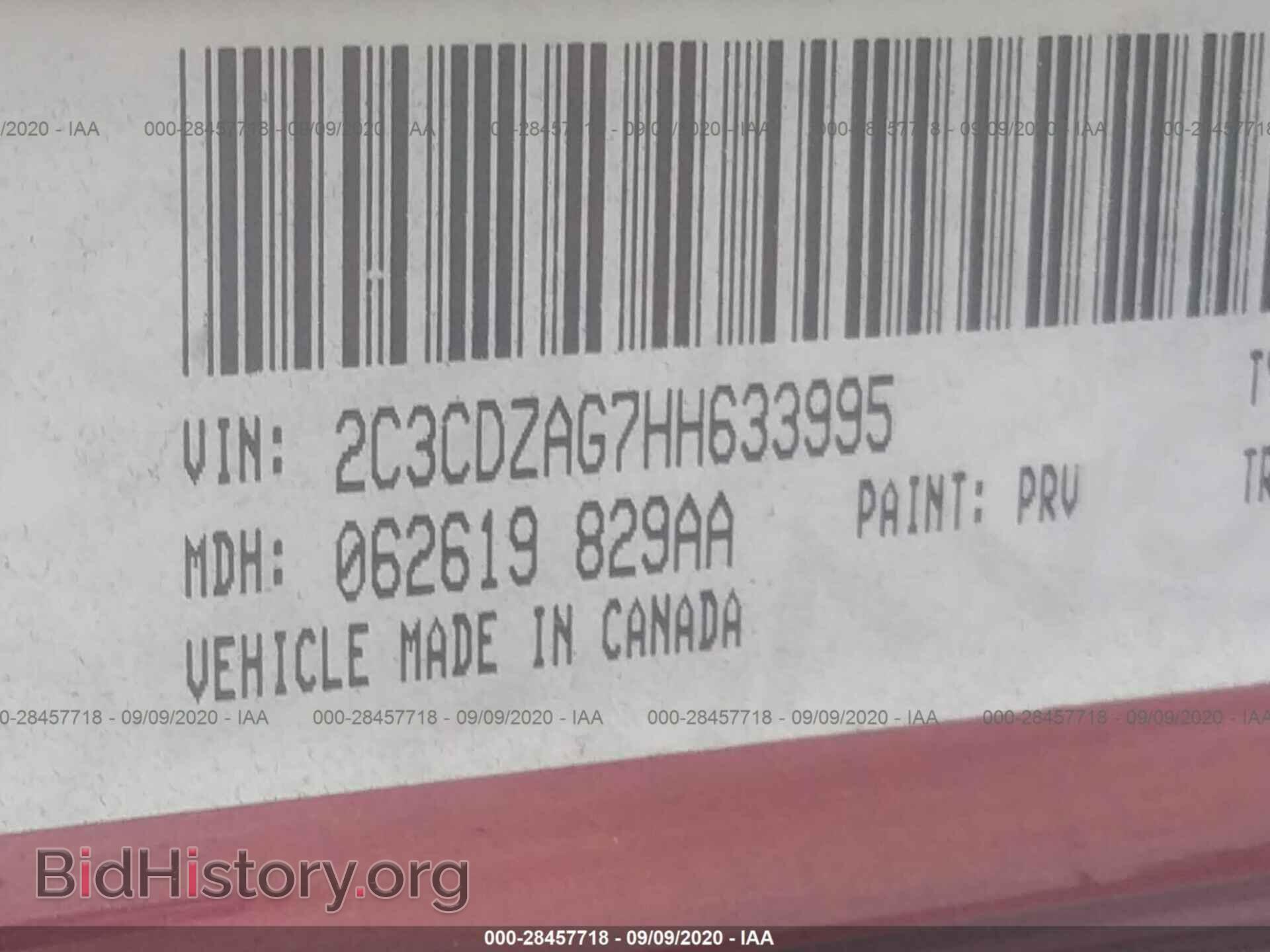 2017 DODGE CHALLENGER - VIN: 2C3CDZAG7HH633995 - Photo 9