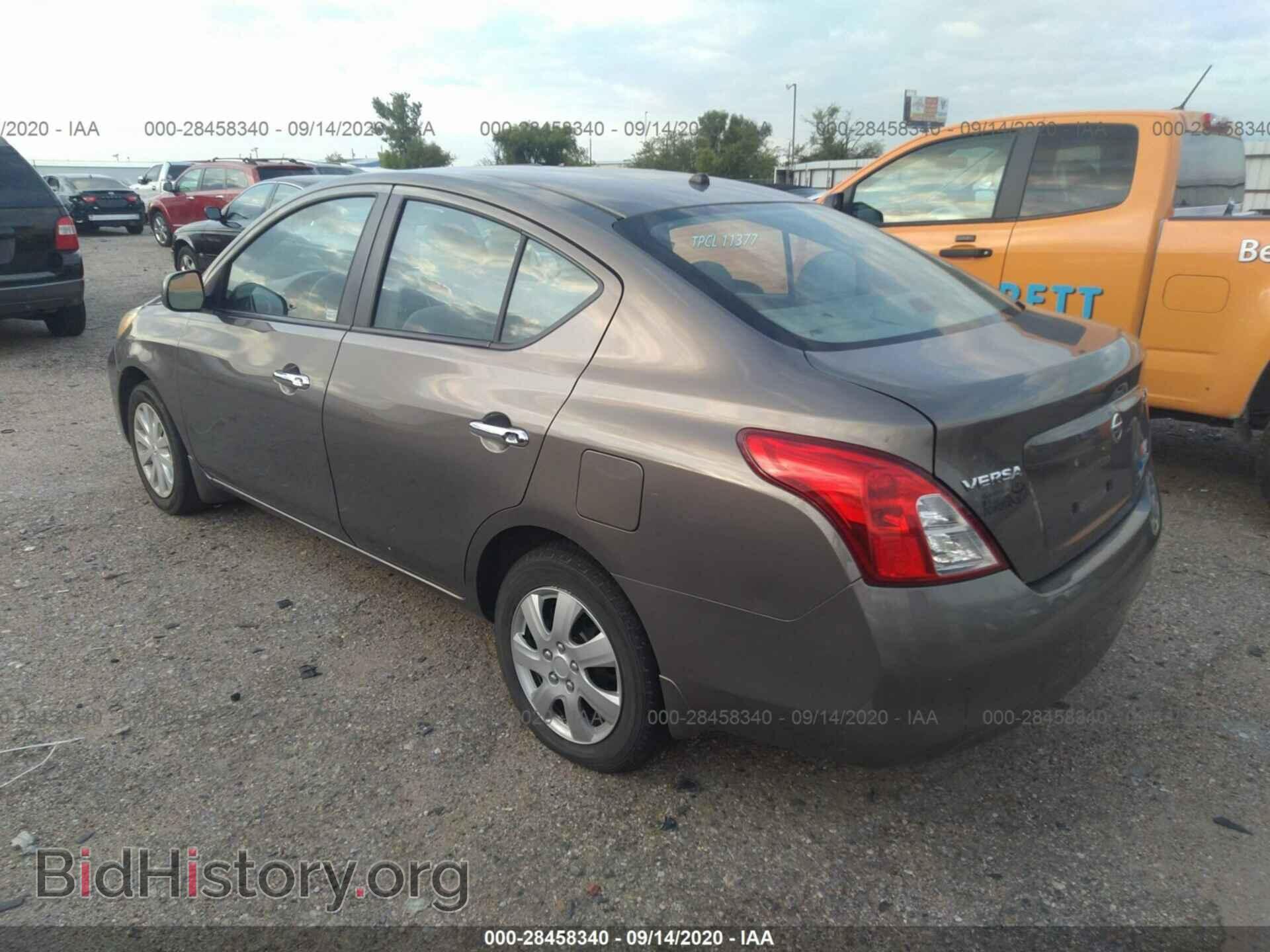 2012 NISSAN VERSA - VIN: 3N1CN7AP1CL917221 - Photo 3