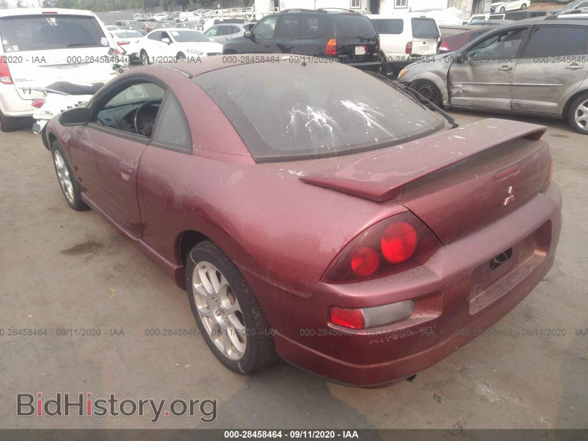 2000 MITSUBISHI ECLIPSE - VIN: 4A3AC54L4YE161959 - Фото 3
