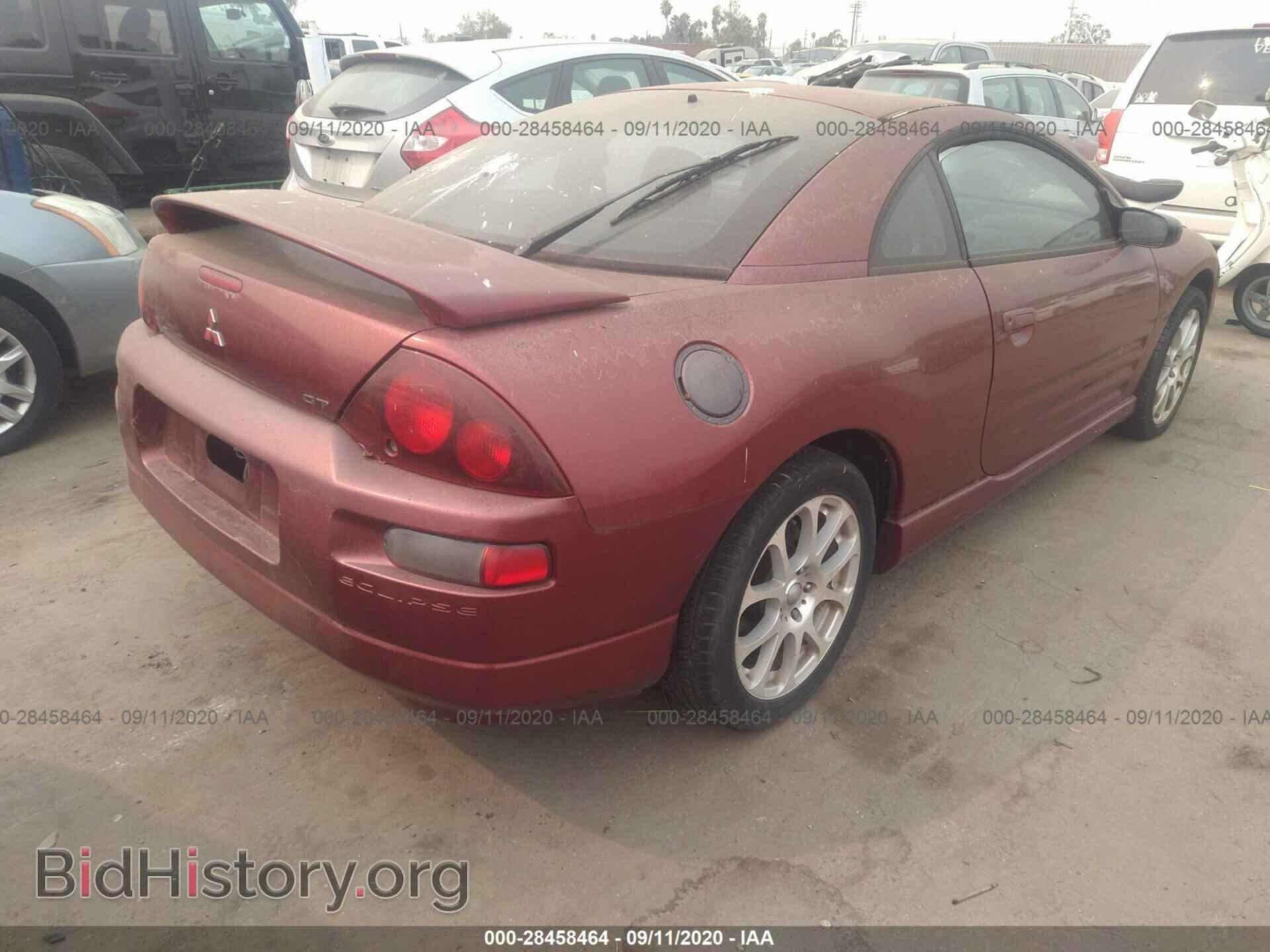 2000 MITSUBISHI ECLIPSE - VIN: 4A3AC54L4YE161959 - Фото 4