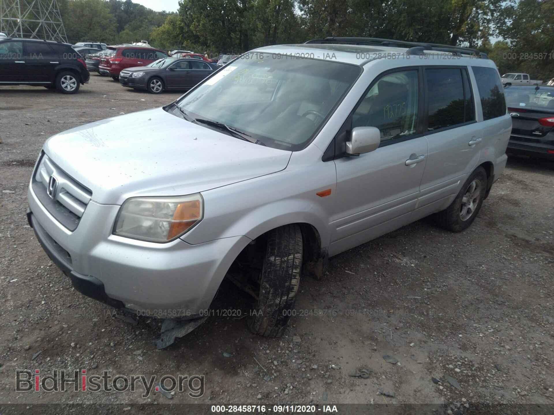 2006 HONDA PILOT - VIN: 2HKYF18556H518656 - Фото 2