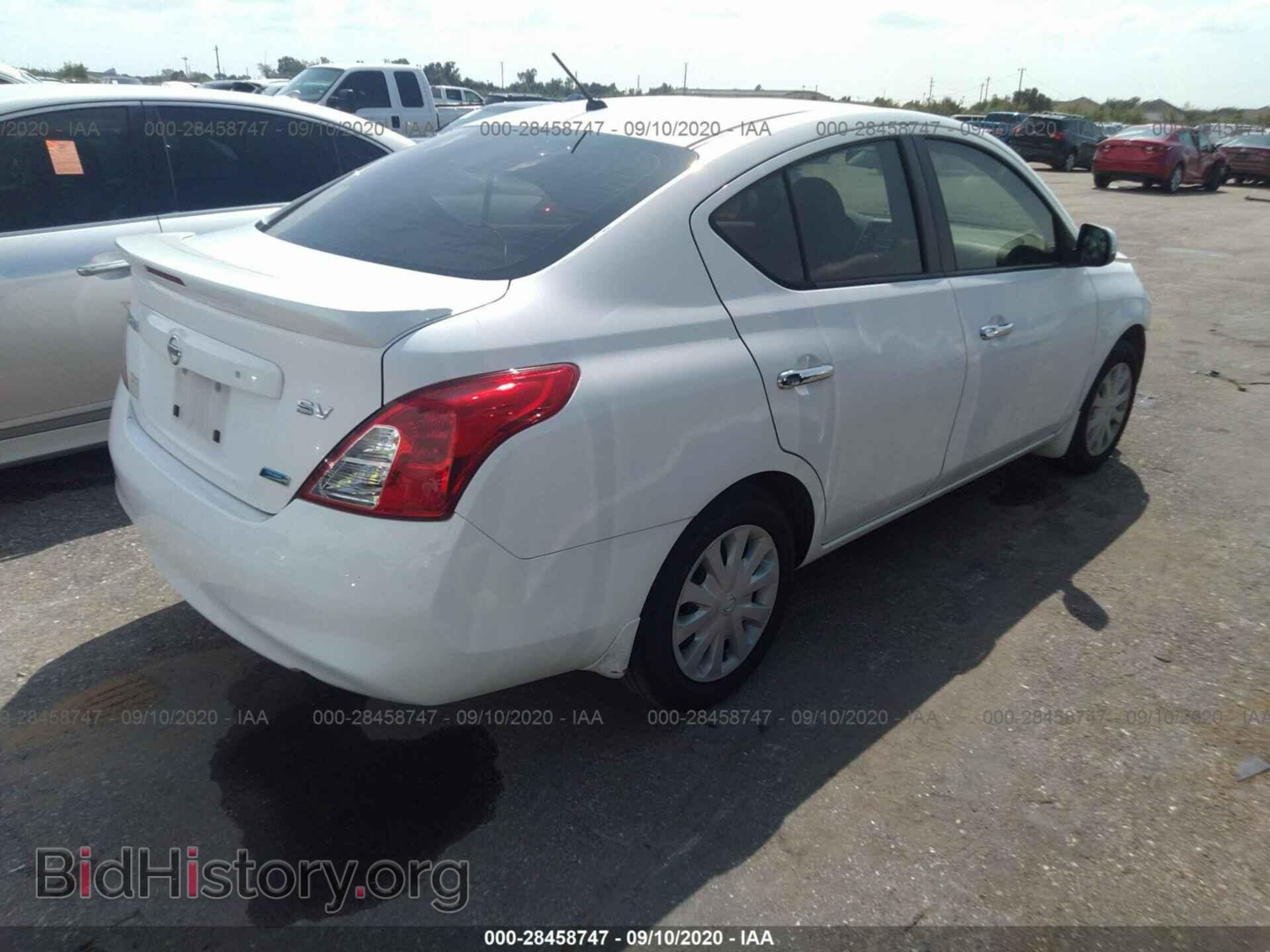2013 NISSAN VERSA - VIN: 3N1CN7AP1DL871147 - Фото 4
