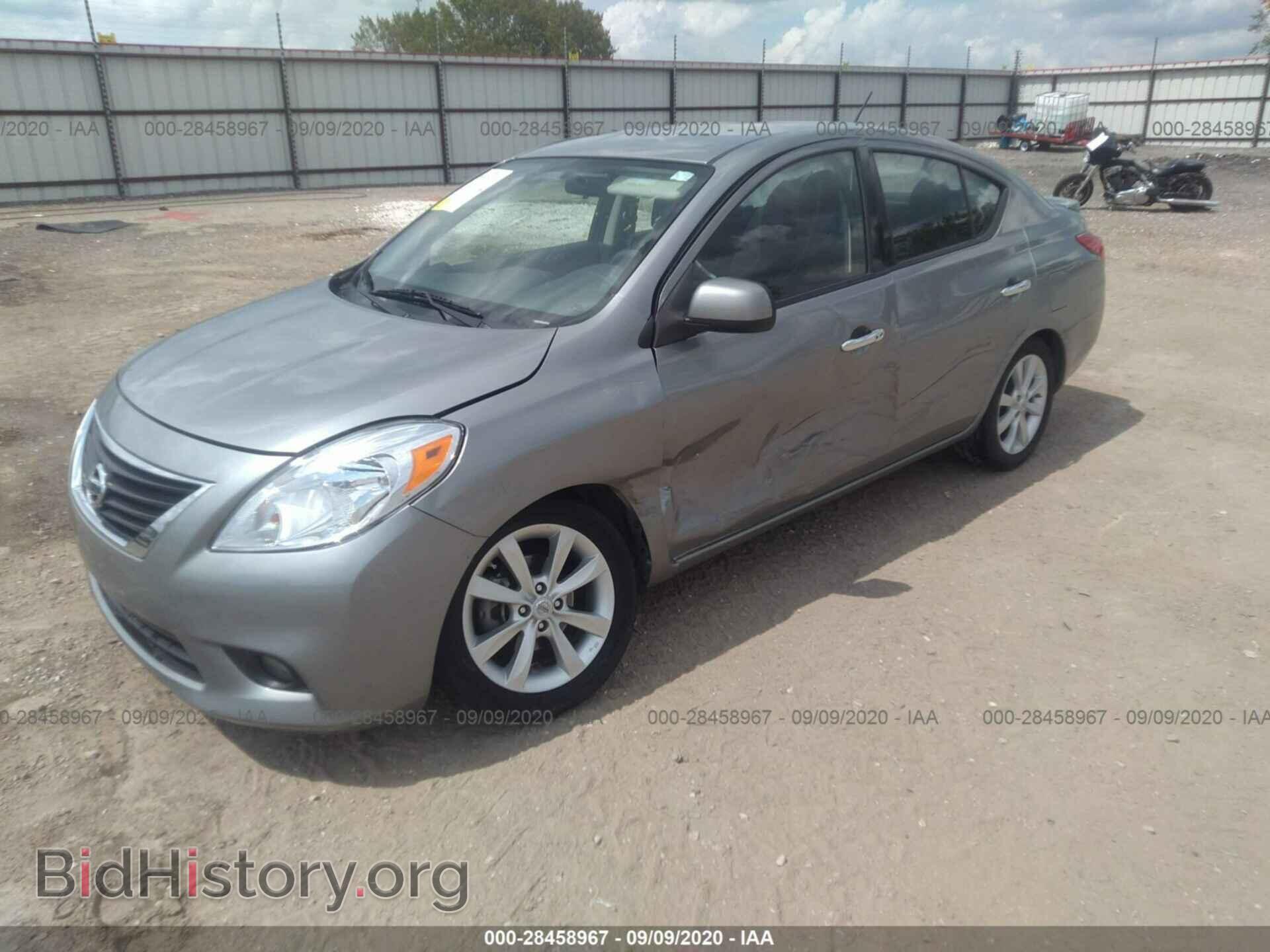 2014 NISSAN VERSA - VIN: 3N1CN7AP0EL861615 - Фото 2