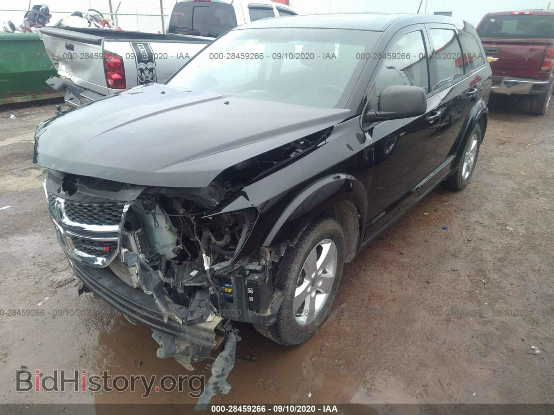 2013 DODGE JOURNEY - VIN: 3C4PDCAB7DT547568 - Фото 2