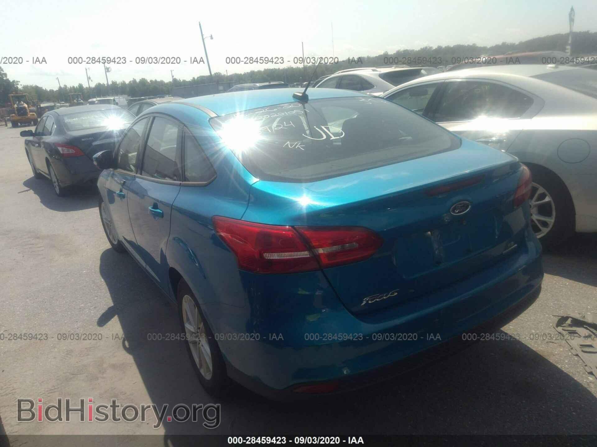 2015 FORD FOCUS - VIN: 1FADP3F2XFL215924 - Фото 3