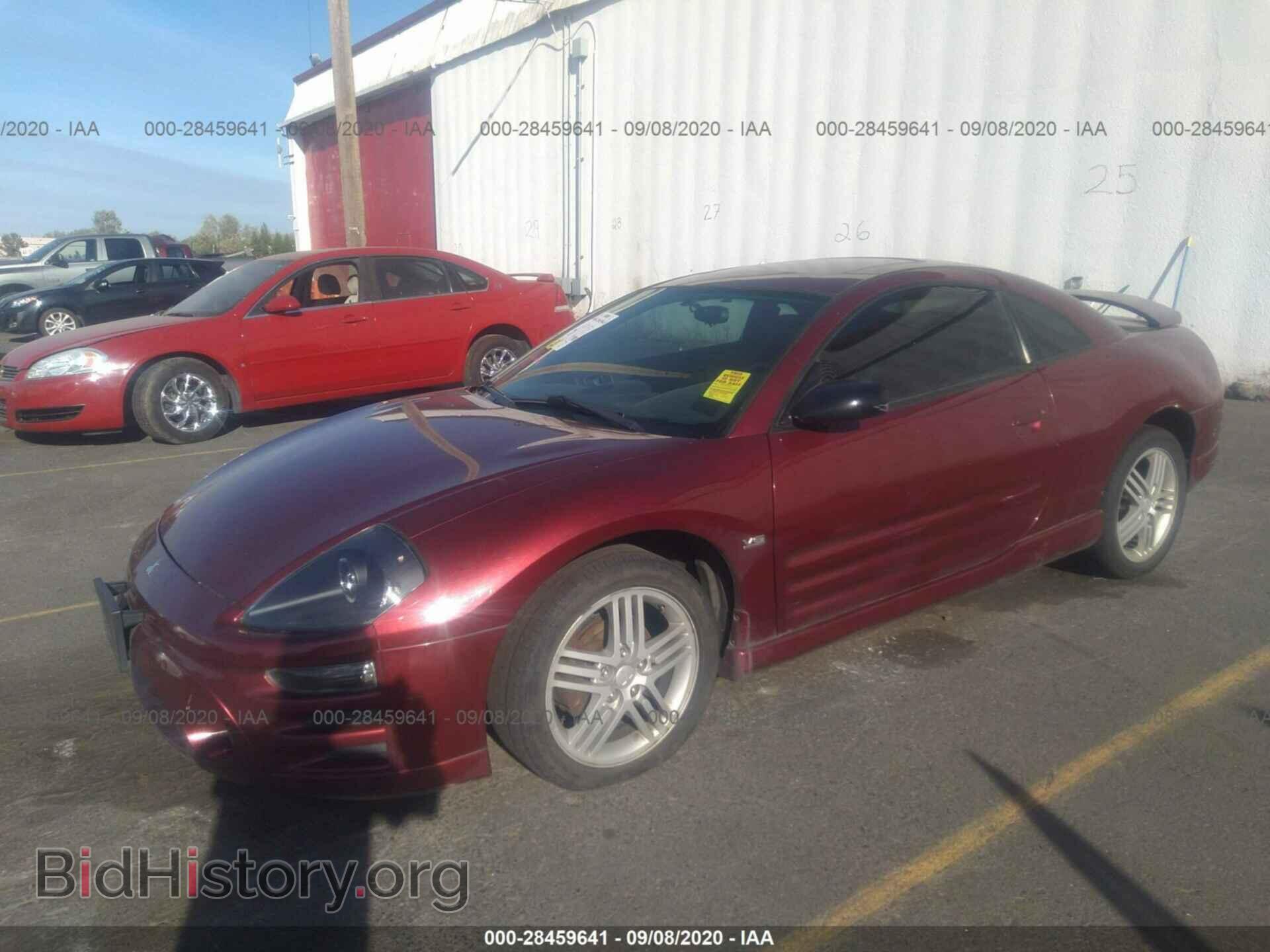 2003 MITSUBISHI ECLIPSE - VIN: 4A3AC84H23E197235 - Фото 2