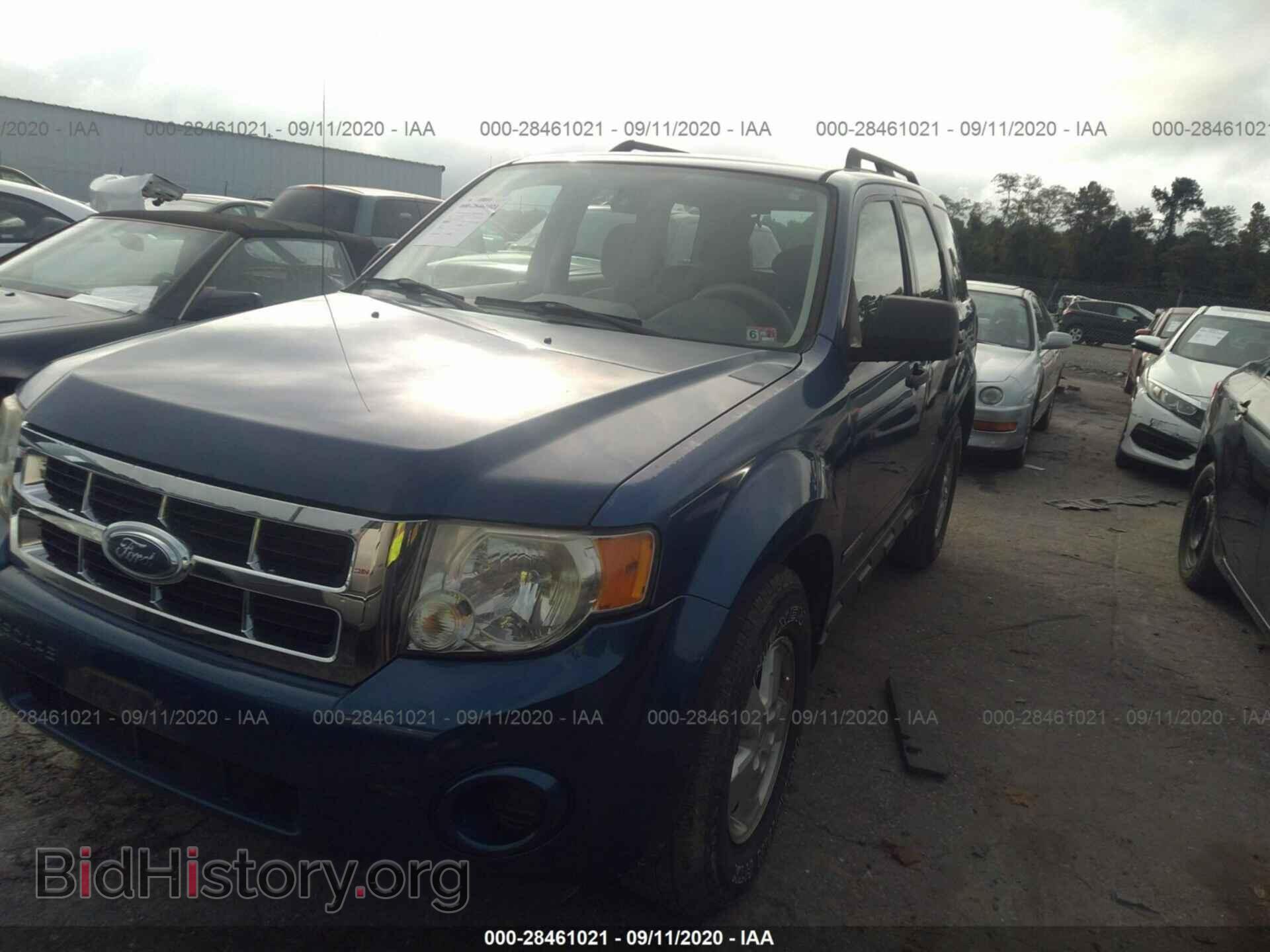 2008 FORD ESCAPE - VIN: 1FMCU02Z78KA63475 - Фото 2
