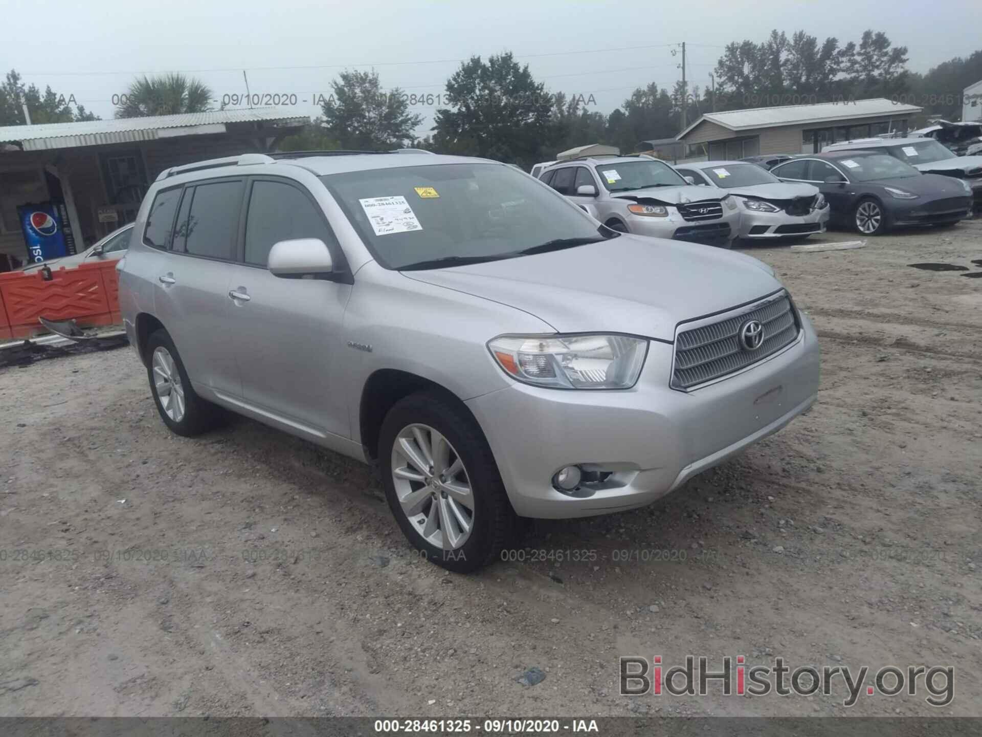 Photo JTEEW44A282006957 - TOYOTA HIGHLANDER HYBRID 2008