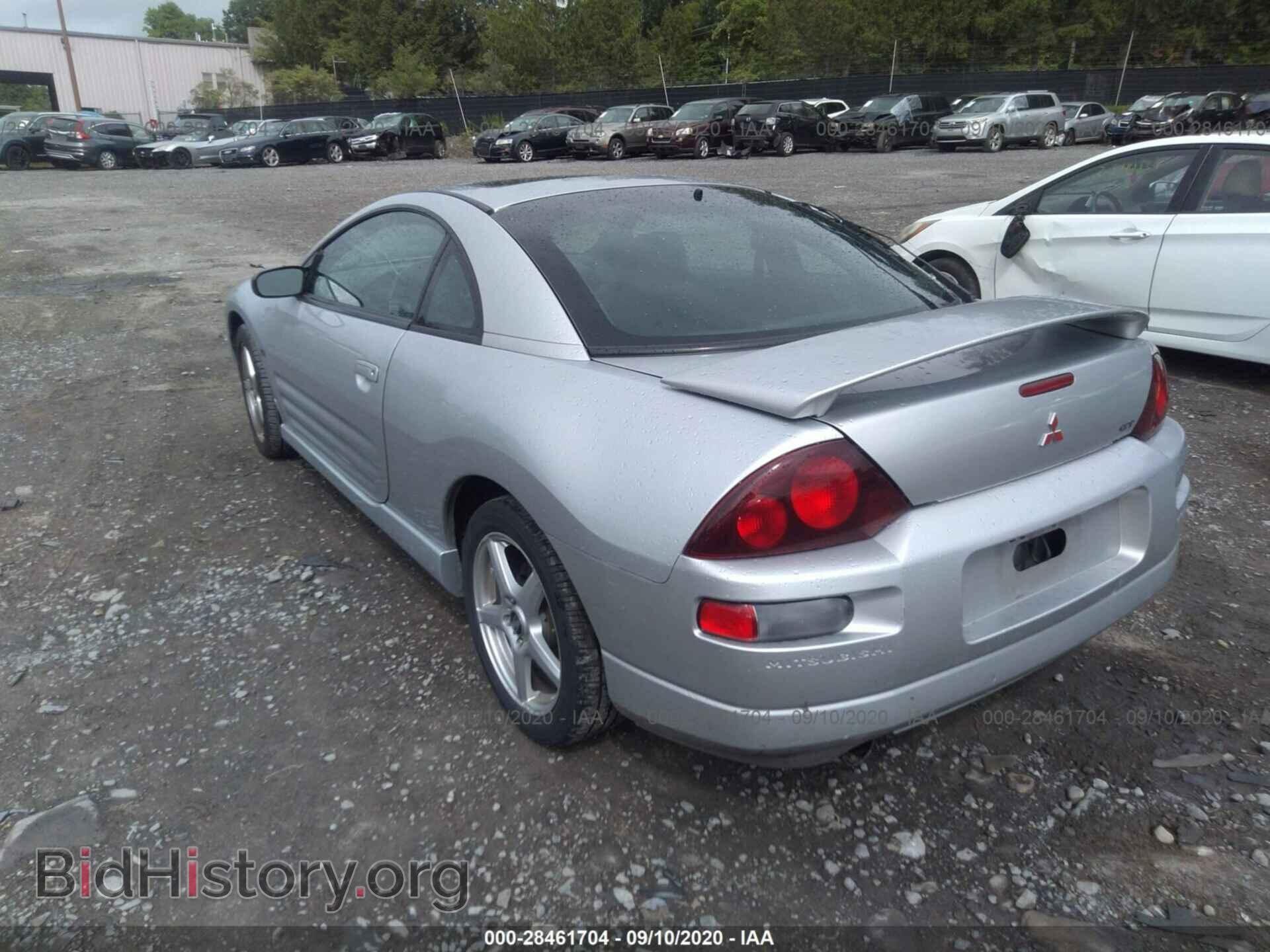 2000 MITSUBISHI ECLIPSE - VIN: 4A3AC54L9YE140945 - Фото 3