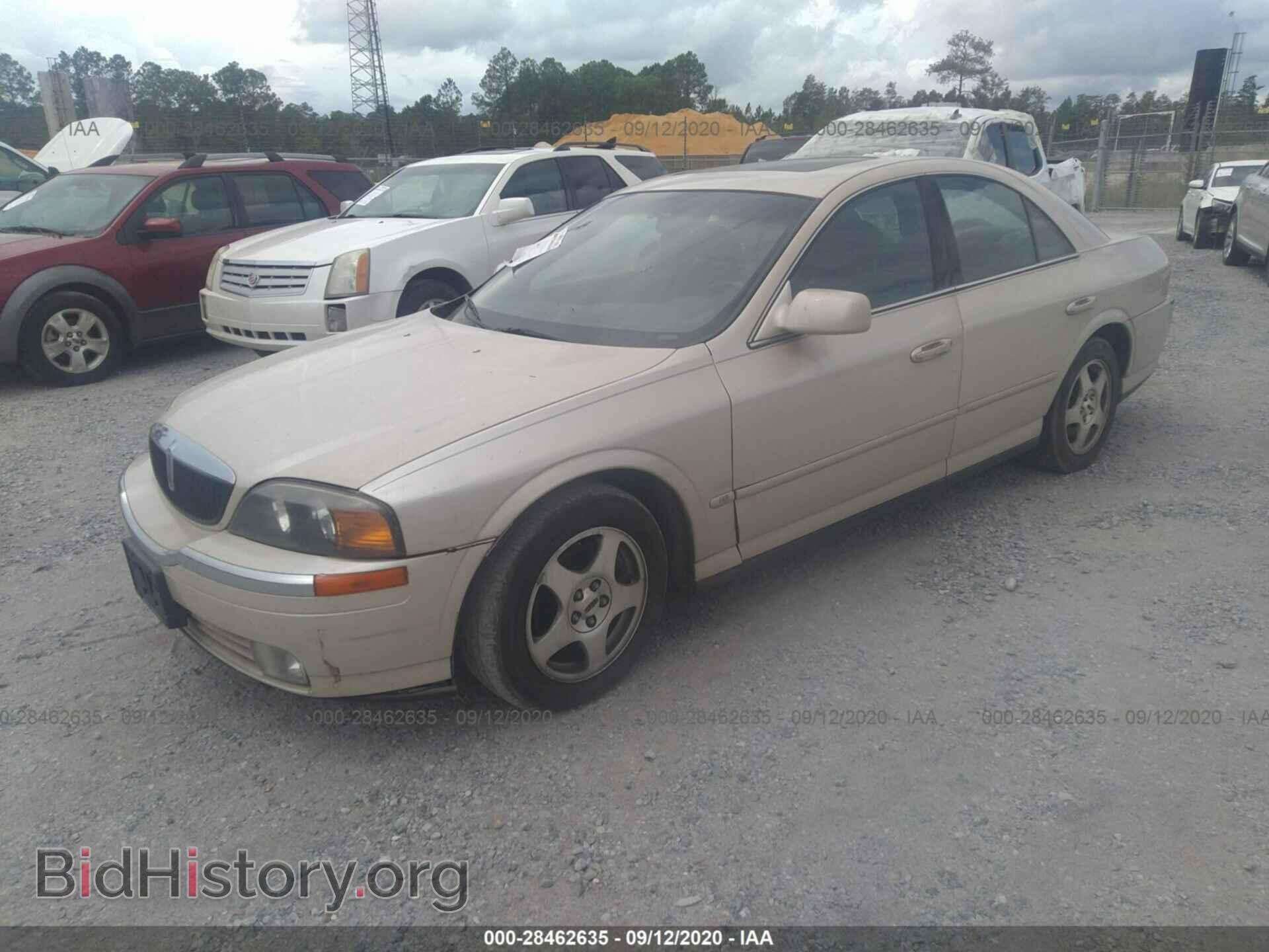 2000 LINCOLN LS - VIN: 1LNHM86S7YY786211 - Фото 2