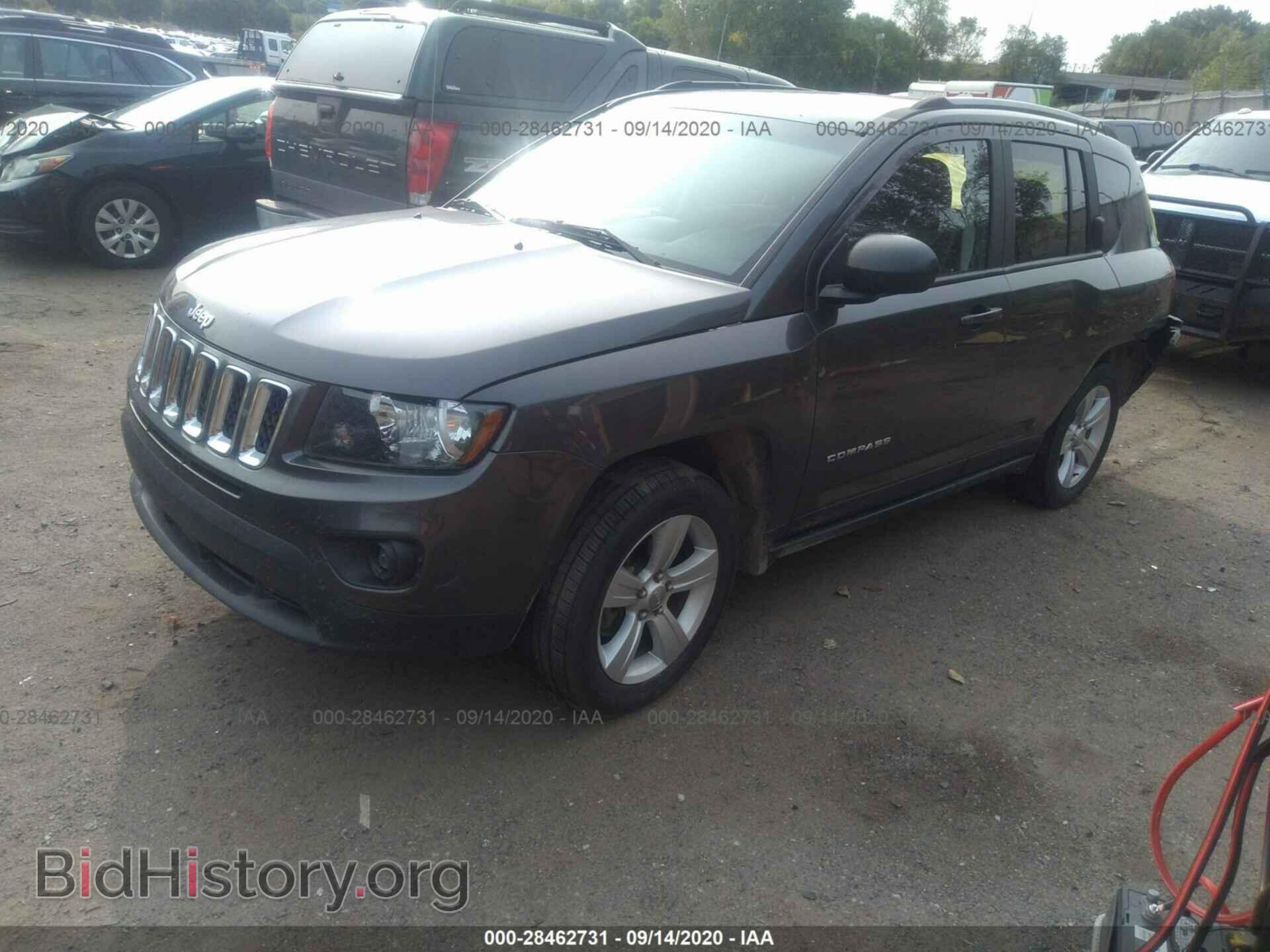 2017 JEEP COMPASS - VIN: 1C4NJCBA7HD147334 - Фото 2