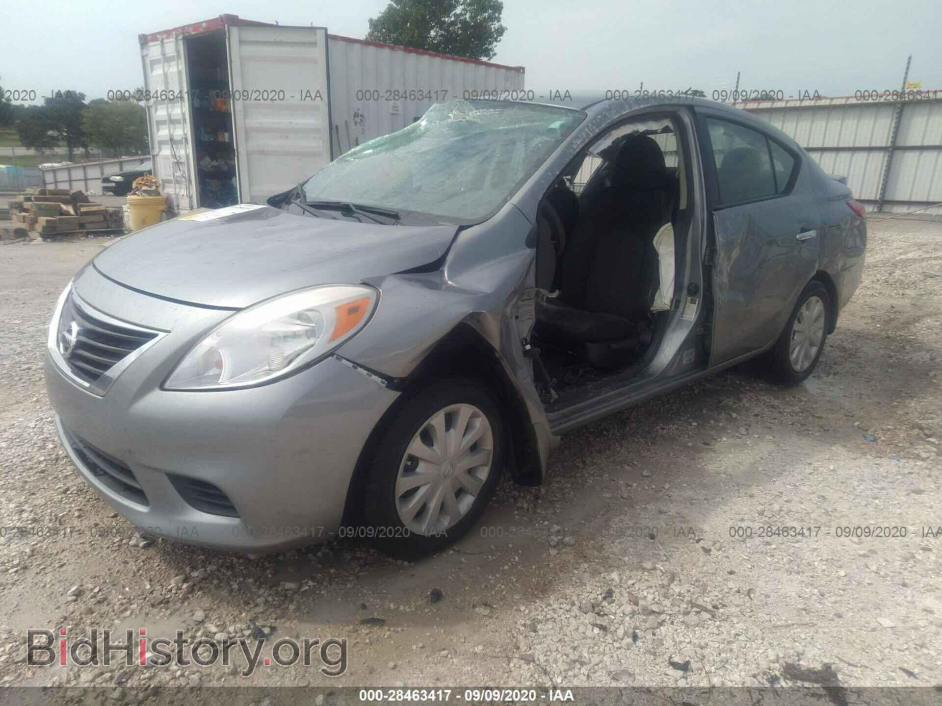 2014 NISSAN VERSA - VIN: 3N1CN7AP0EL806209 - Фото 2
