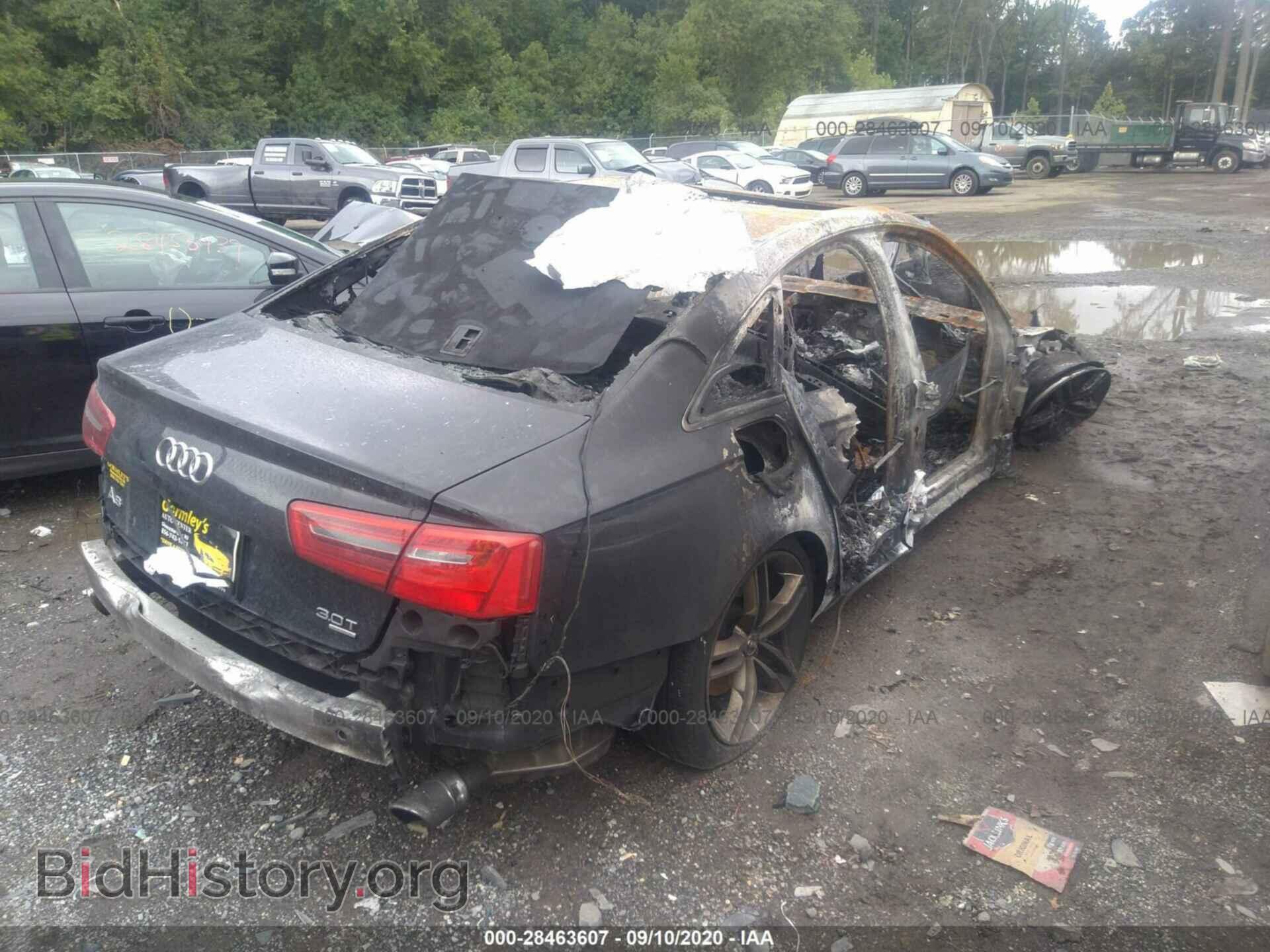 2013 AUDI A6 - VIN: WAUGGAFC9DN011683 - Фото 4
