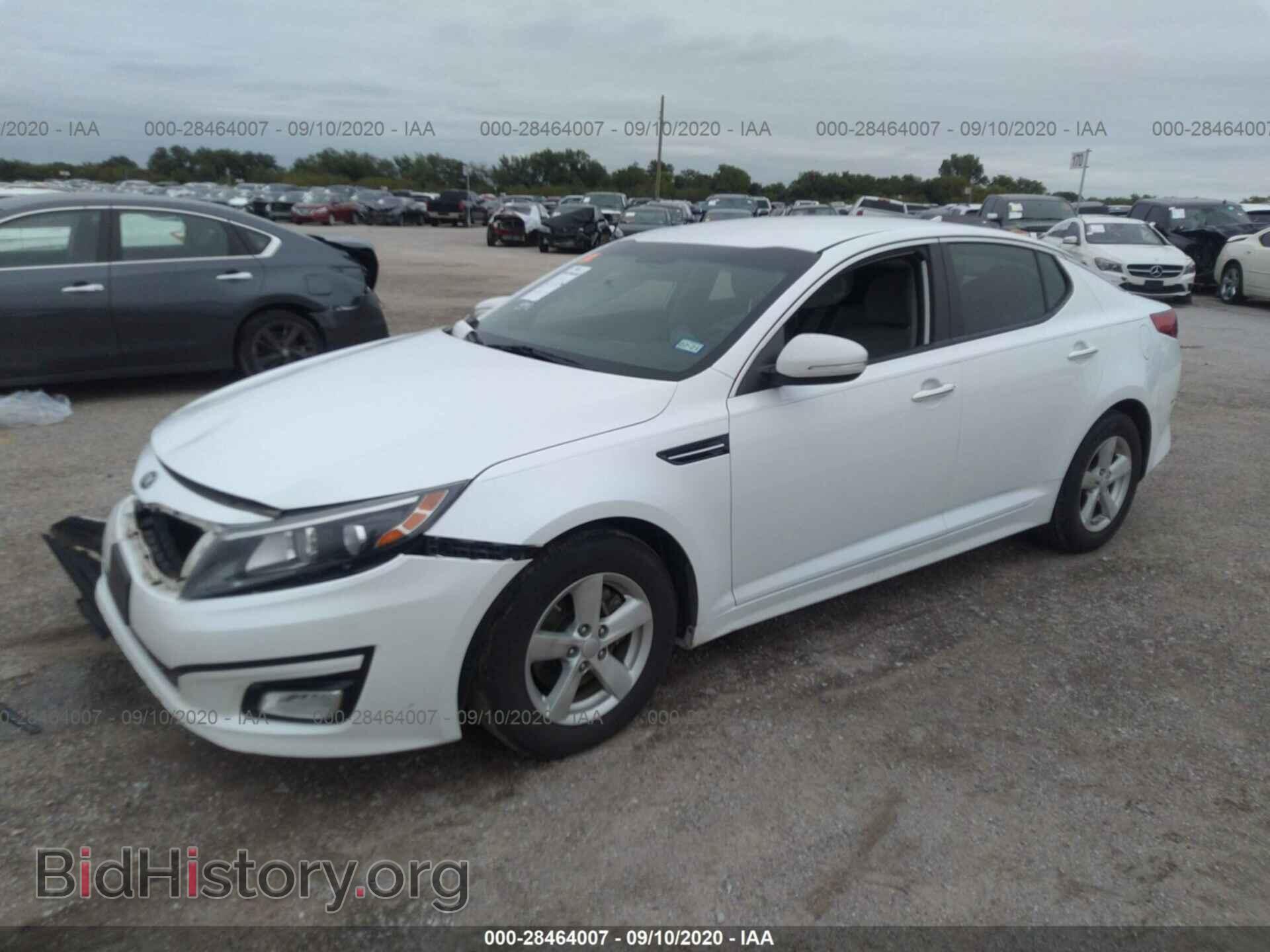 2014 KIA OPTIMA - VIN: KNAGM4A76E5478601 - Фото 2
