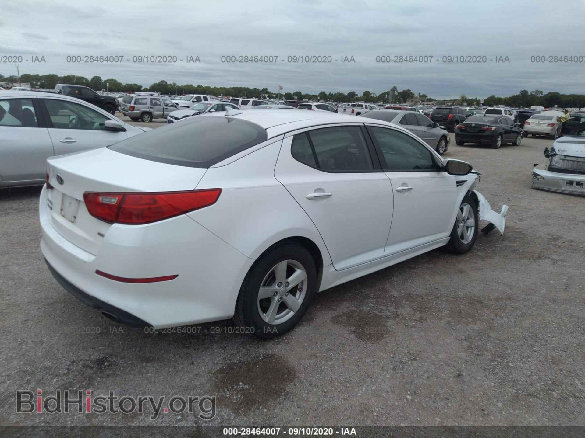 2014 KIA OPTIMA - VIN: KNAGM4A76E5478601 - Фото 4