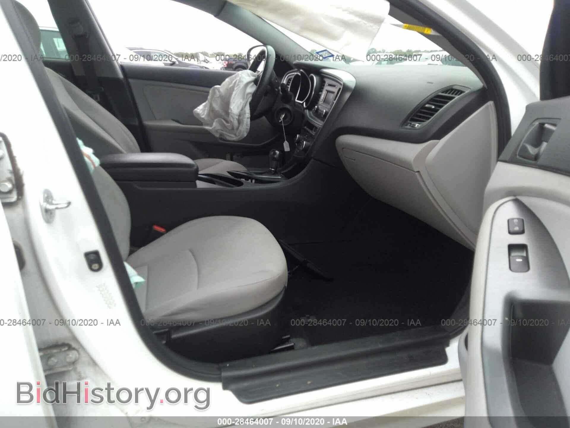 2014 KIA OPTIMA - VIN: KNAGM4A76E5478601 - Фото 5