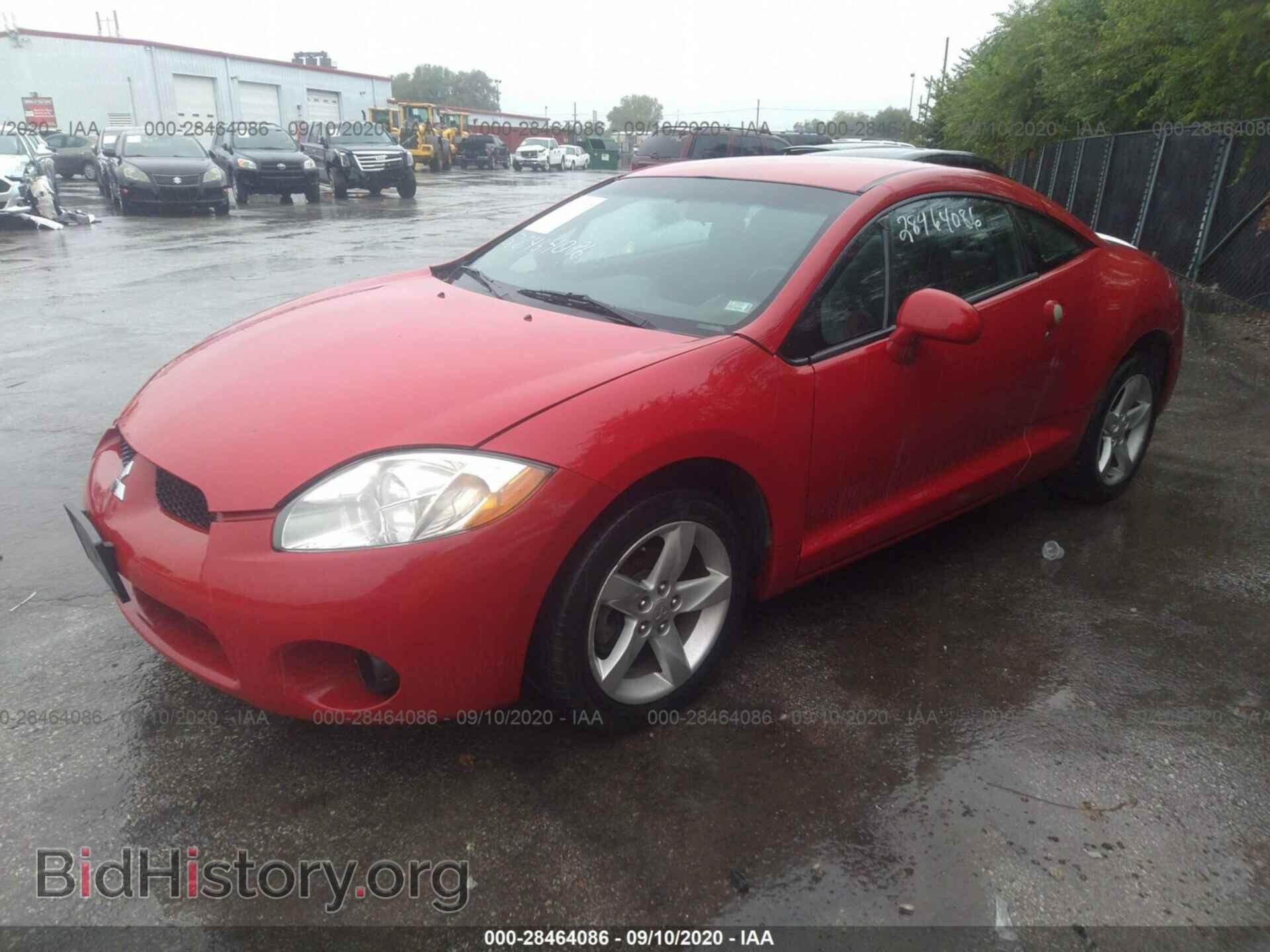 2007 MITSUBISHI ECLIPSE - VIN: 4A3AK24F87E066833 - Photo 2
