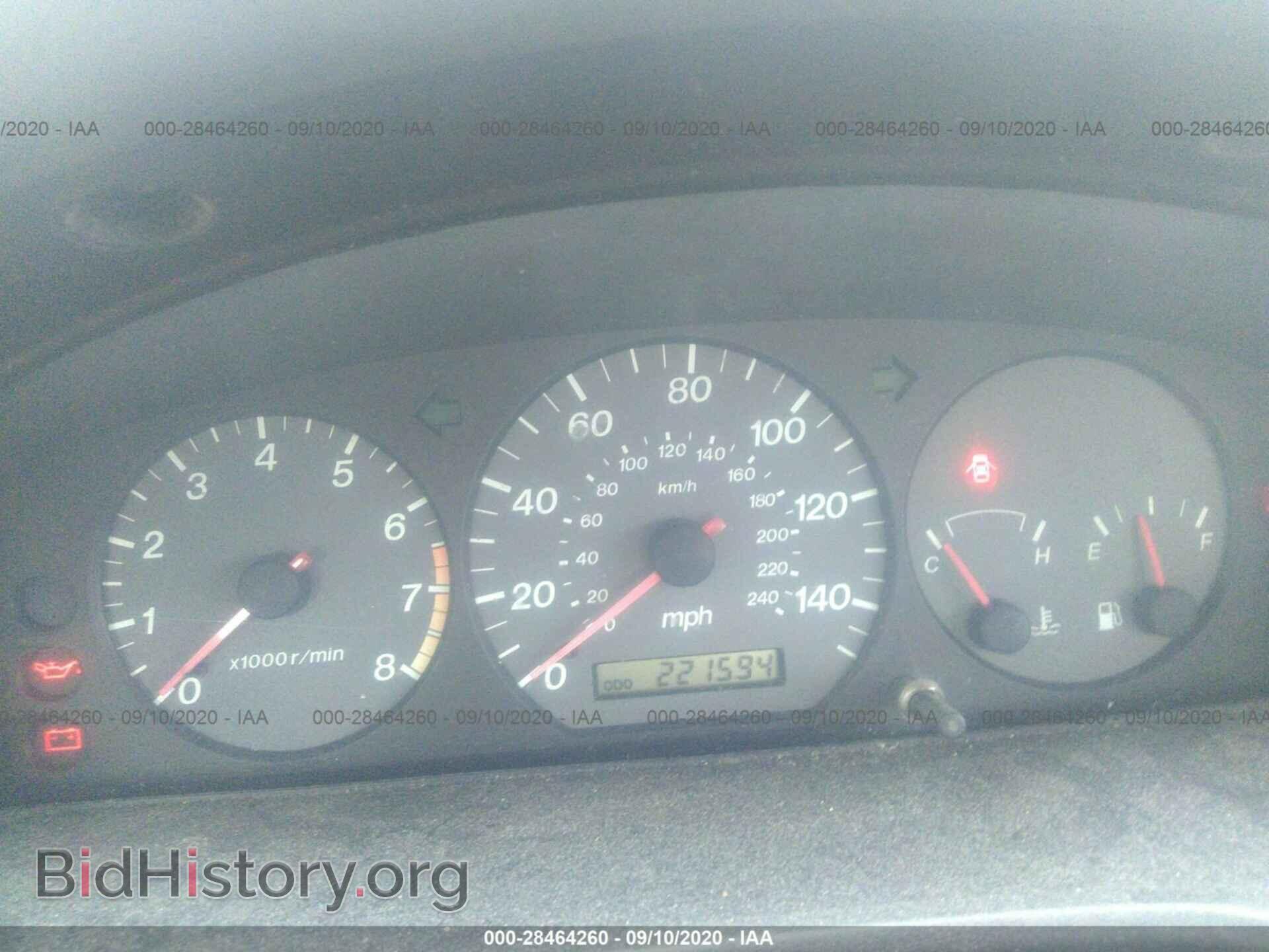 2000 MAZDA 626 - VIN: 1YVGF22C3Y5157594 - Фото 7