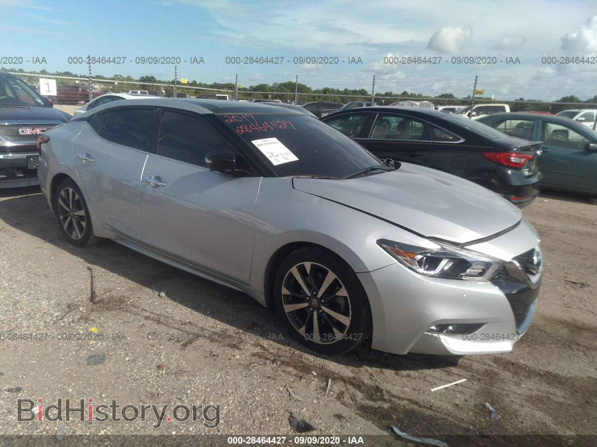 Фотография 1N4AA6AP7HC412061 - NISSAN MAXIMA 2017