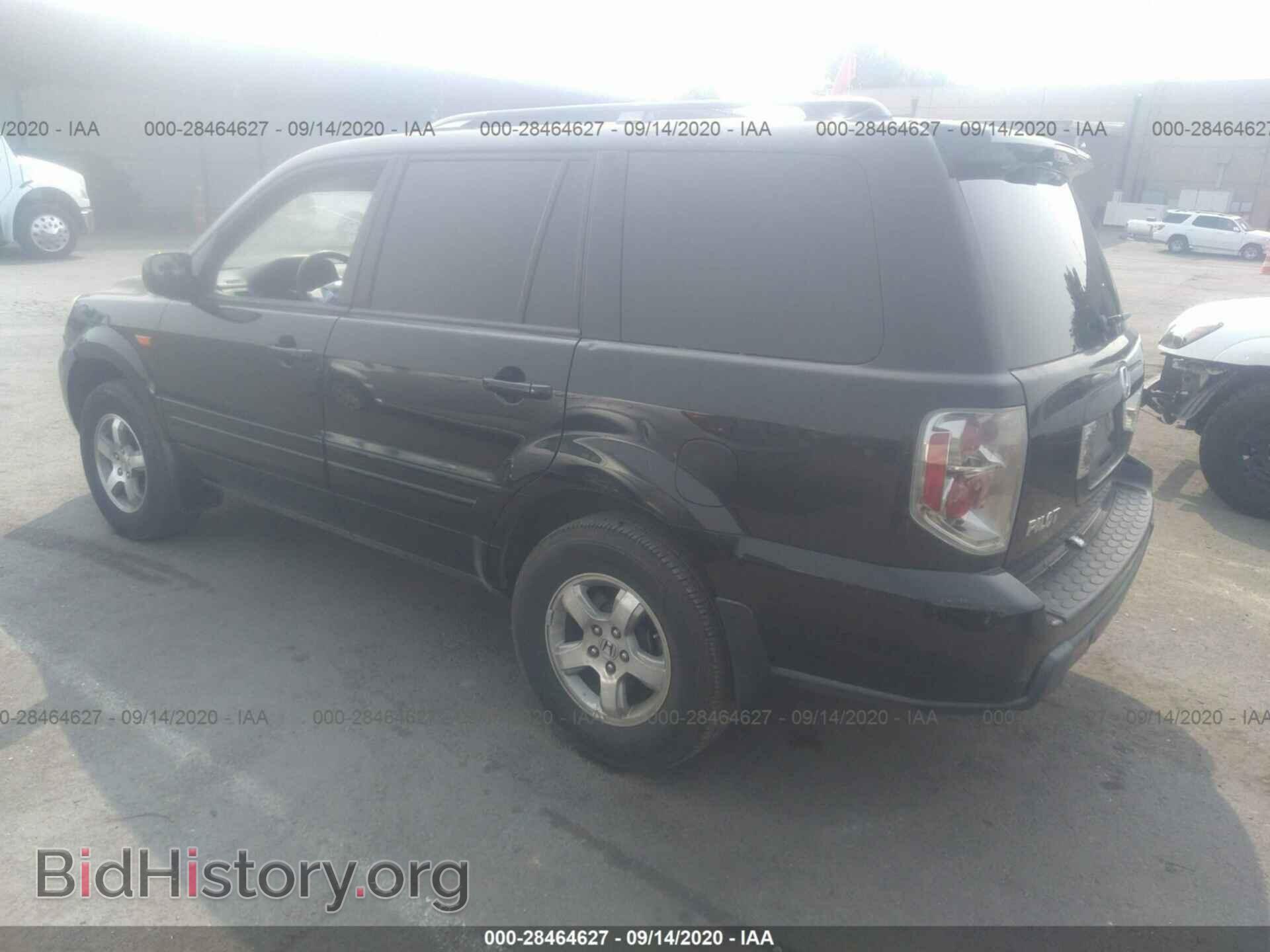 2007 HONDA PILOT - VIN: 5FNYF28407B009443 - Фото 3