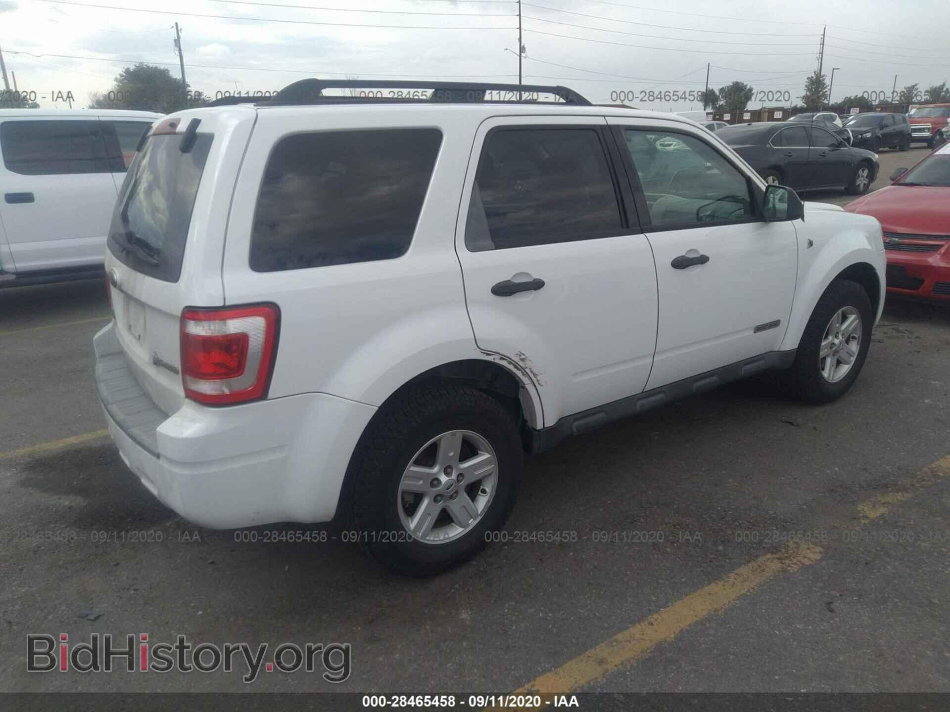 2008 FORD ESCAPE - VIN: 1FMTU59H98KD66025 - Фото 4