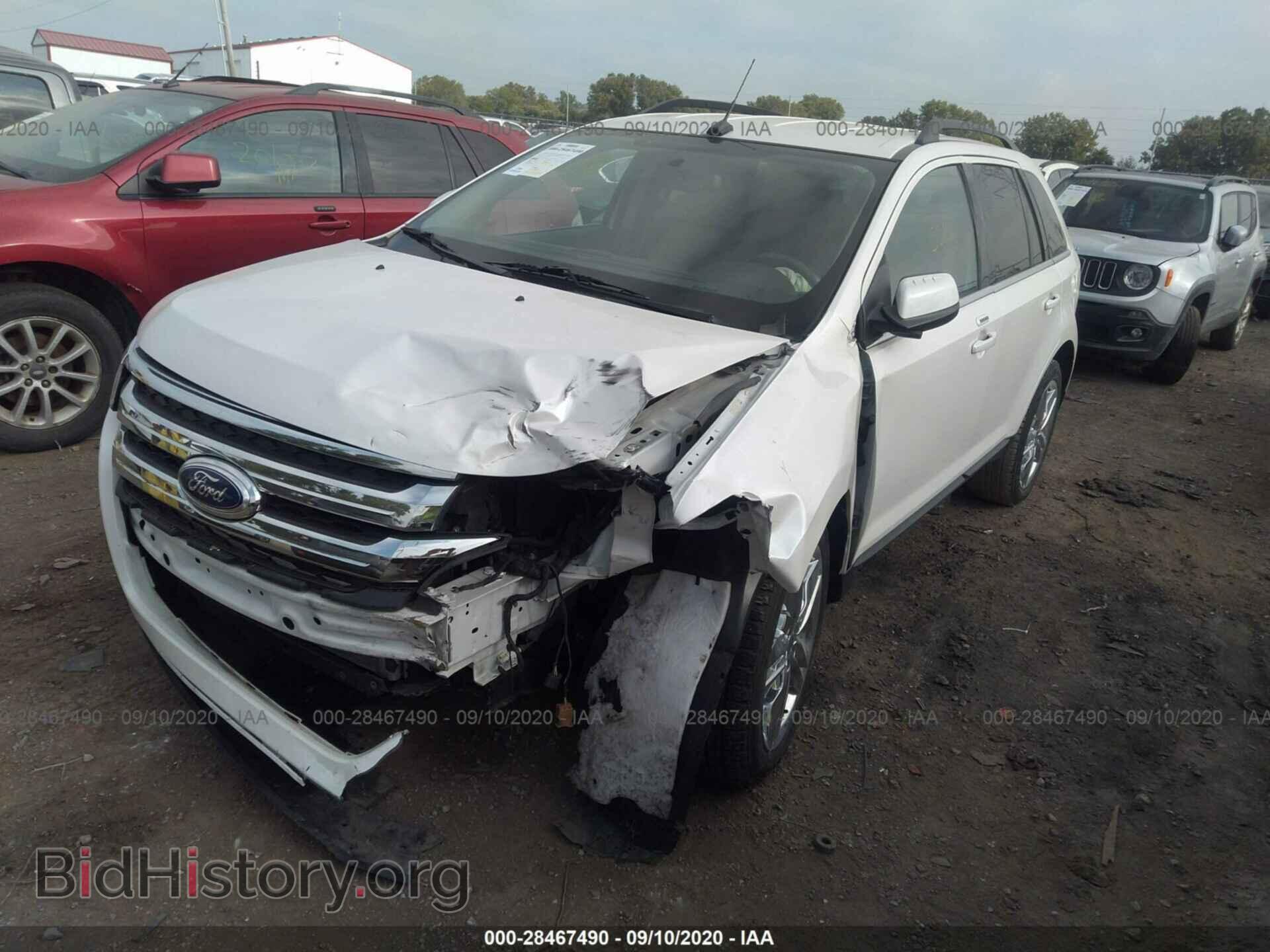 2014 FORD EDGE - VIN: 2FMDK3KC4EBB11740 - Фото 2