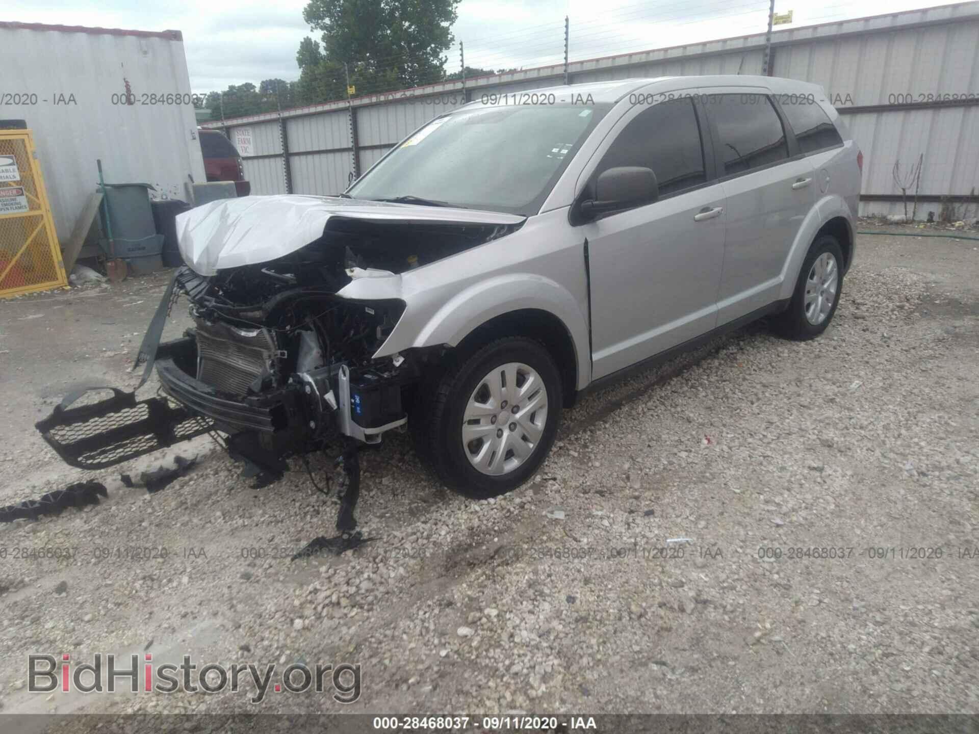 2014 DODGE JOURNEY - VIN: 3C4PDCAB8ET235485 - Фото 2