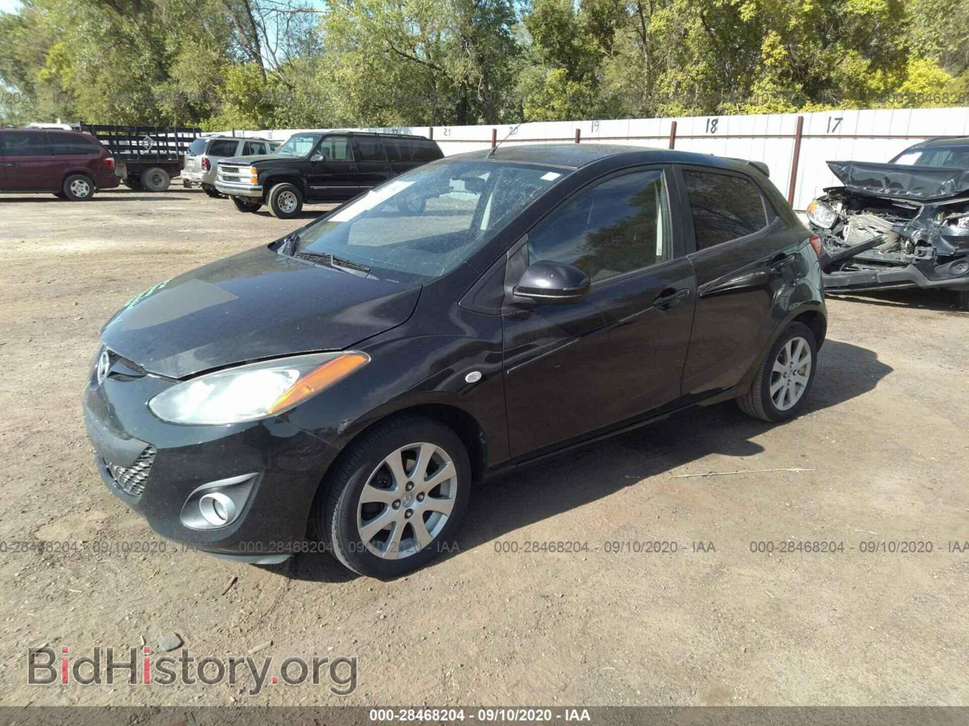 2011 MAZDA MAZDA2 - VIN: JM1DE1HZ9B0115372 - Фото 2