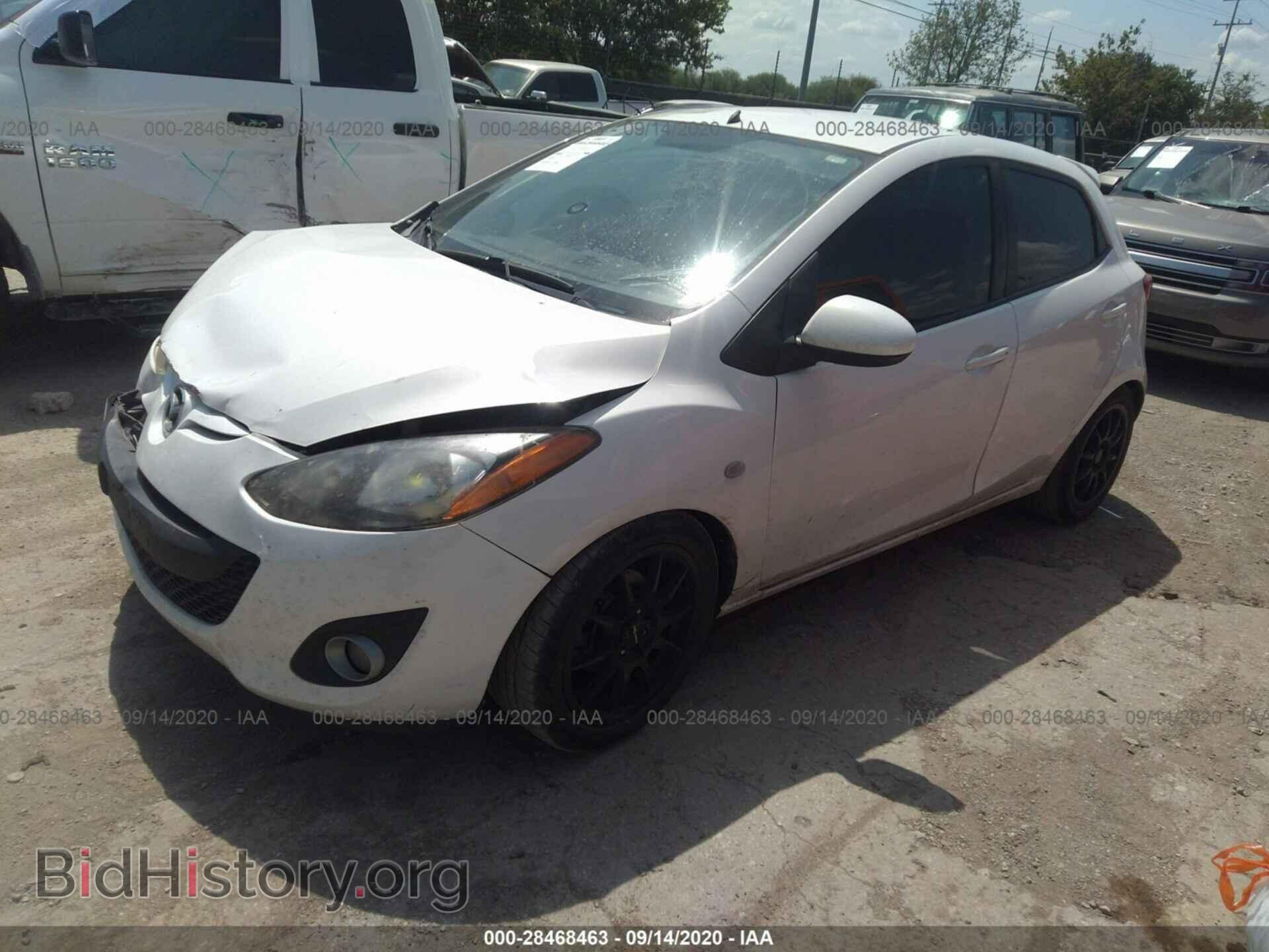 2013 MAZDA MAZDA2 - VIN: JM1DE1LY3D0160633 - Фото 2