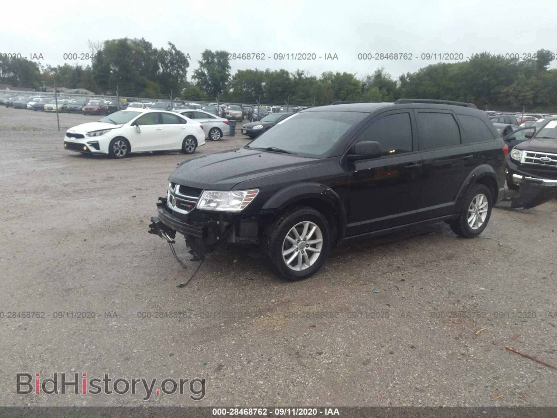 2016 DODGE JOURNEY - VIN: 3C4PDCBB6GT240735 - Фото 2