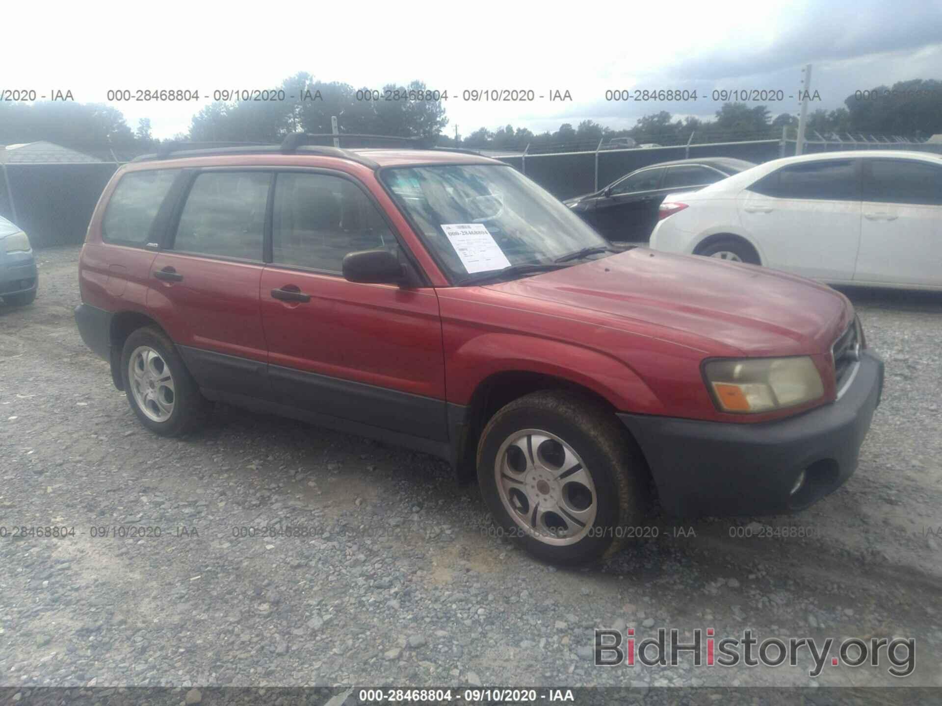 Photo JF1SG63653H721594 - SUBARU FORESTER 2003