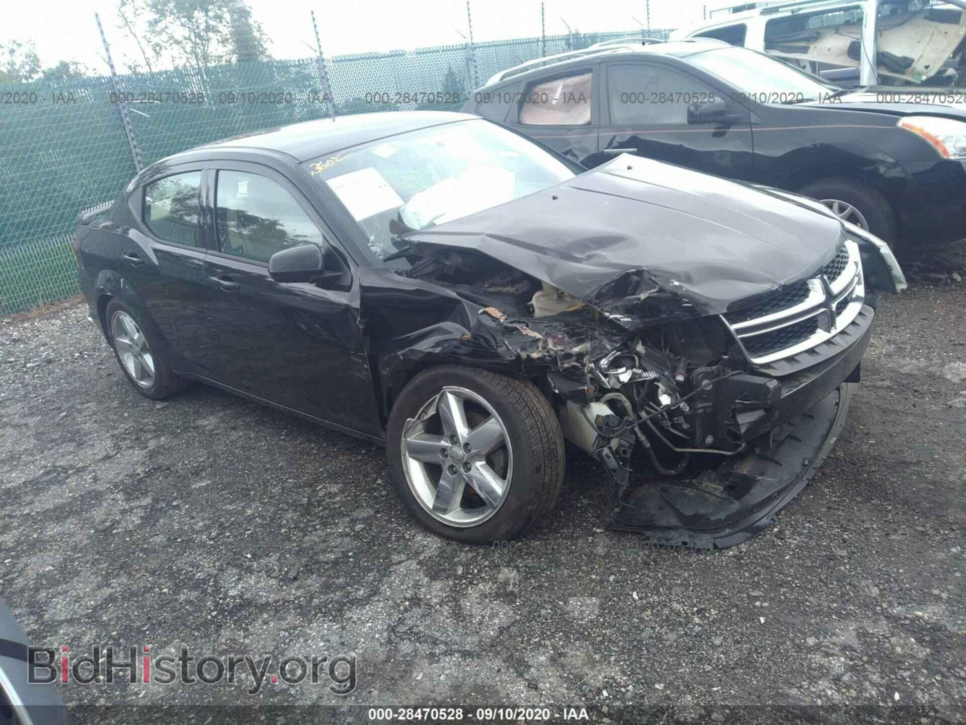 Photo 1C3CDZCB7CN311388 - DODGE AVENGER 2012