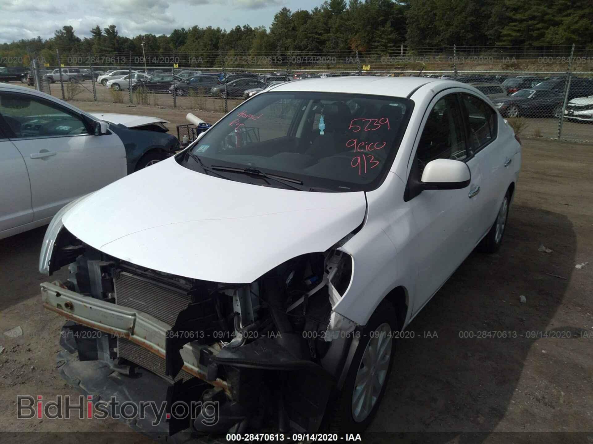 2014 NISSAN VERSA - VIN: 3N1CN7AP4EL810148 - Фото 2