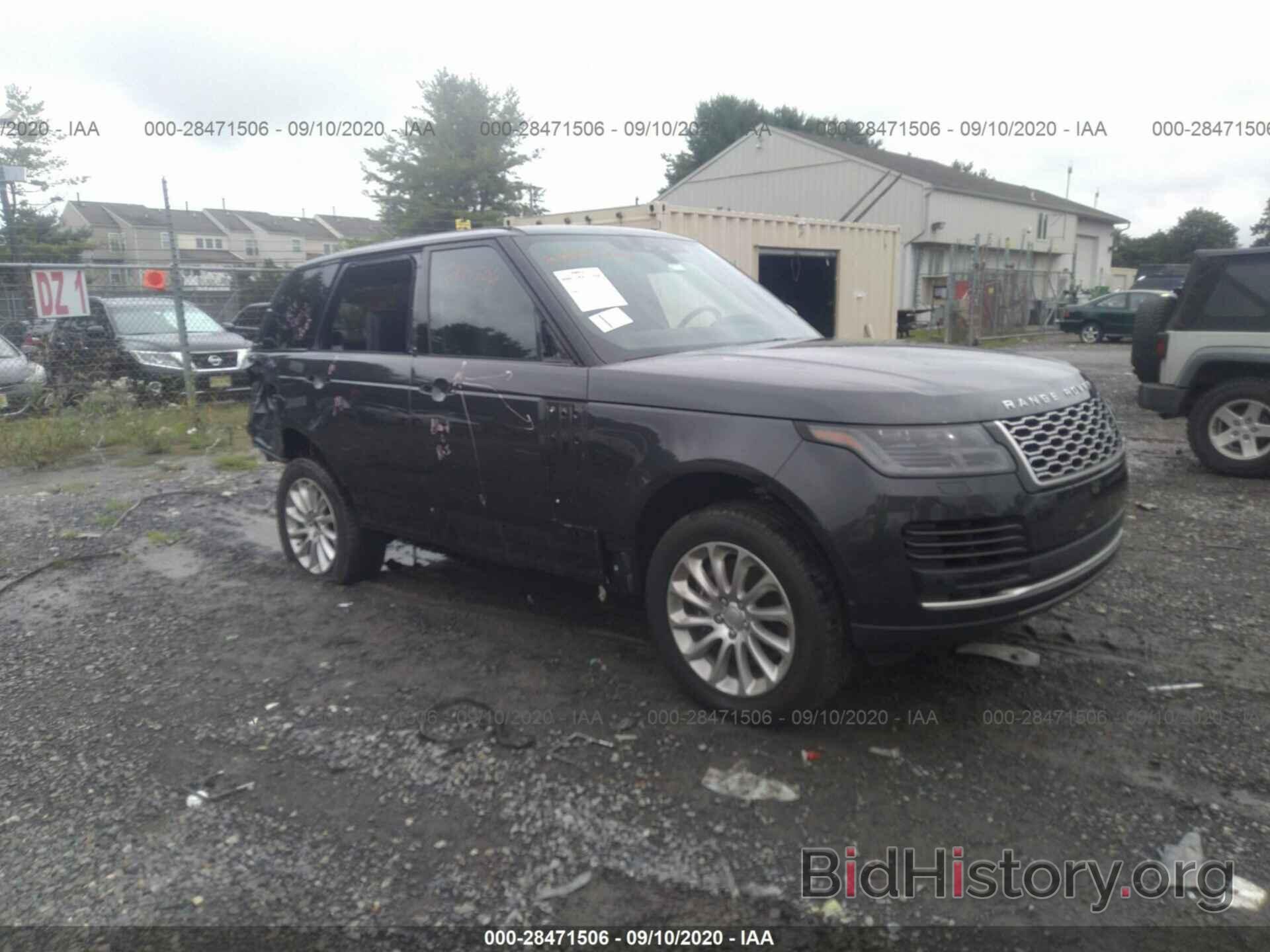 Photo SALGS2SV0KA533341 - LAND ROVER RANGE ROVER 2019