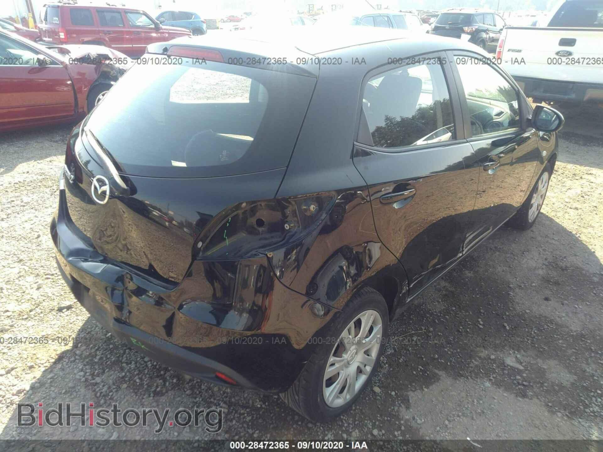 2011 MAZDA MAZDA2 - VIN: JM1DE1HY2B0124860 - Фото 4