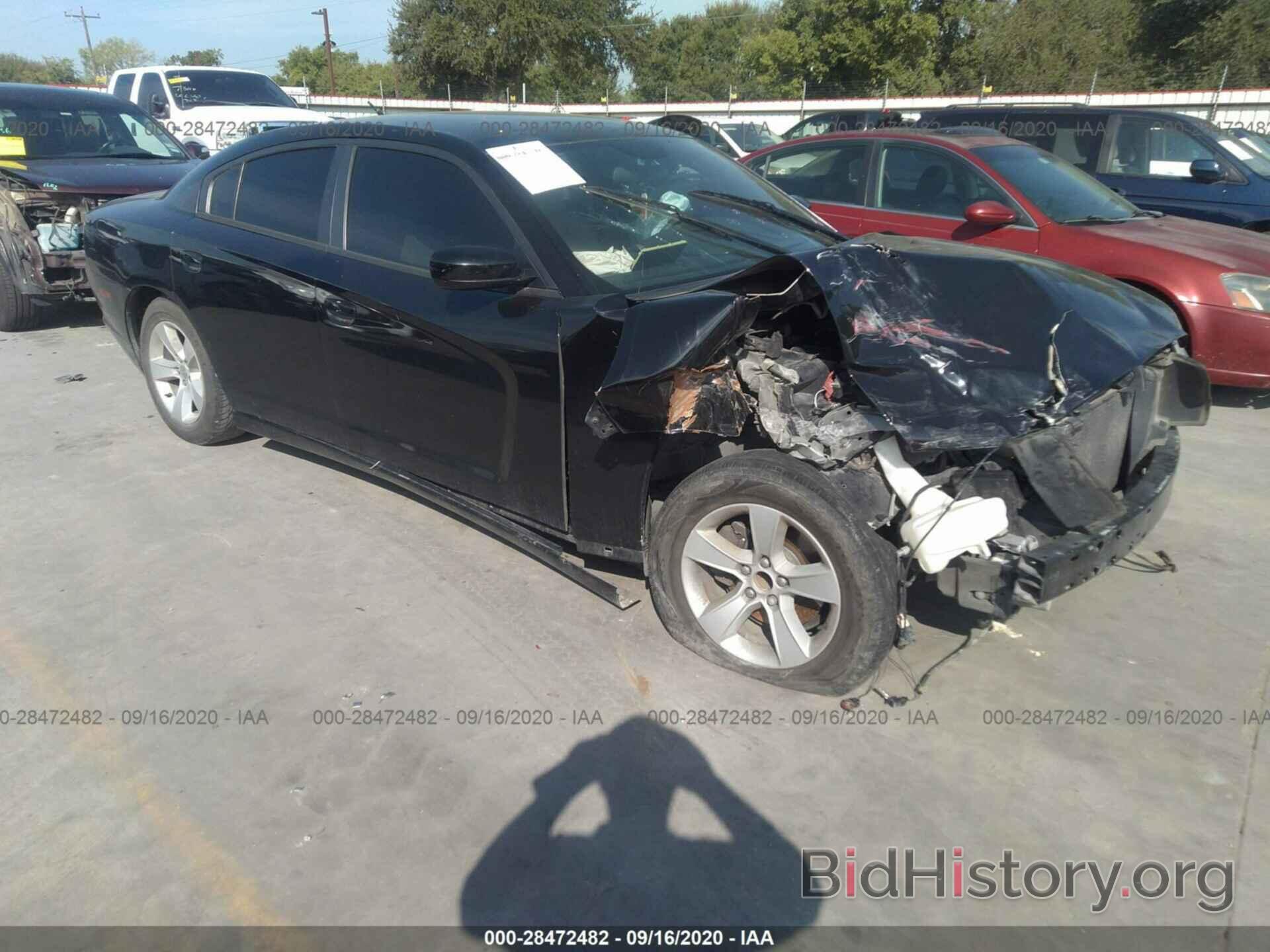 Photo 2C3CDXBG4EH174214 - DODGE CHARGER 2014
