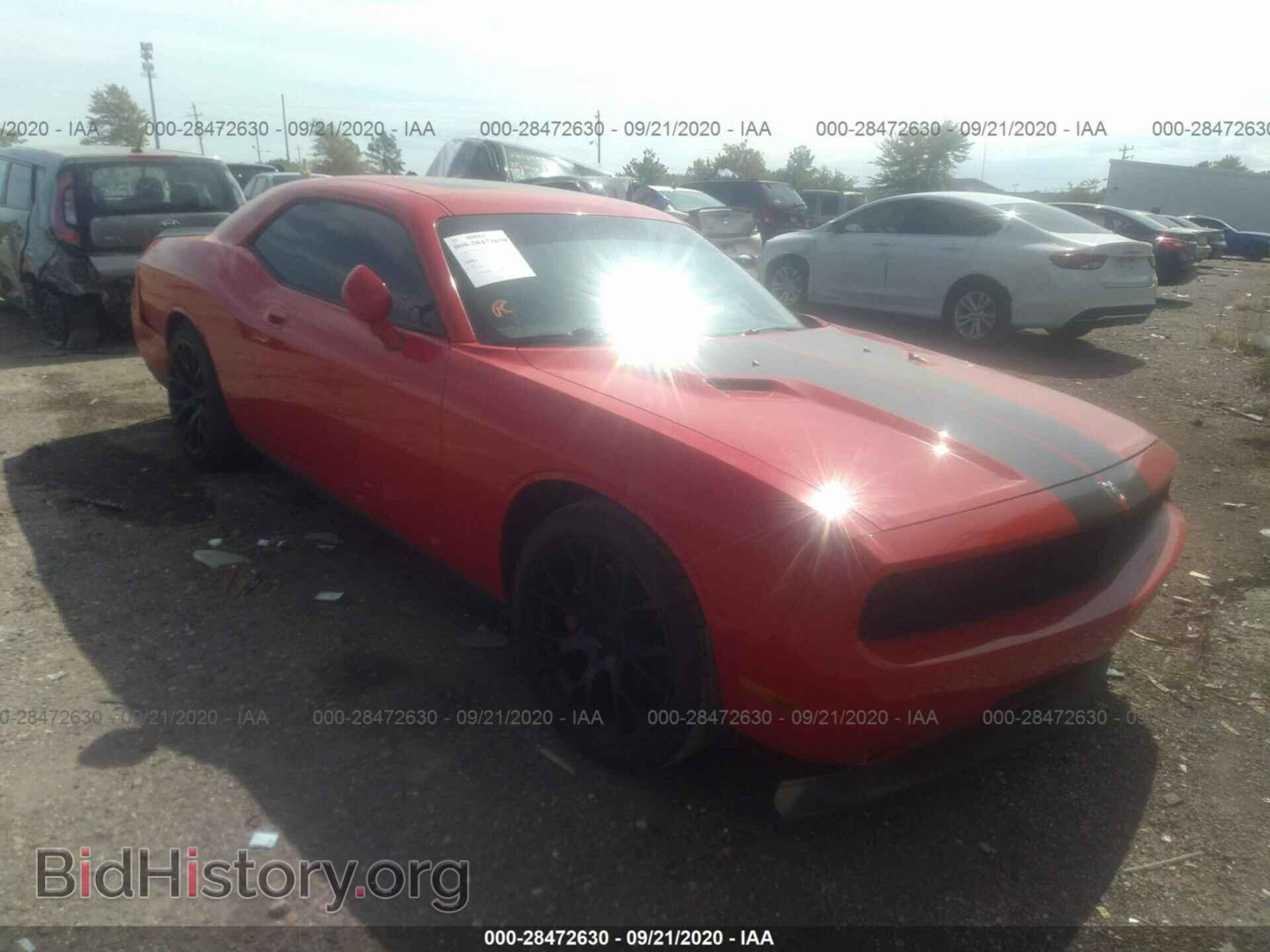 Фотография 2B3LJ74WX9H563715 - DODGE CHALLENGER 2009