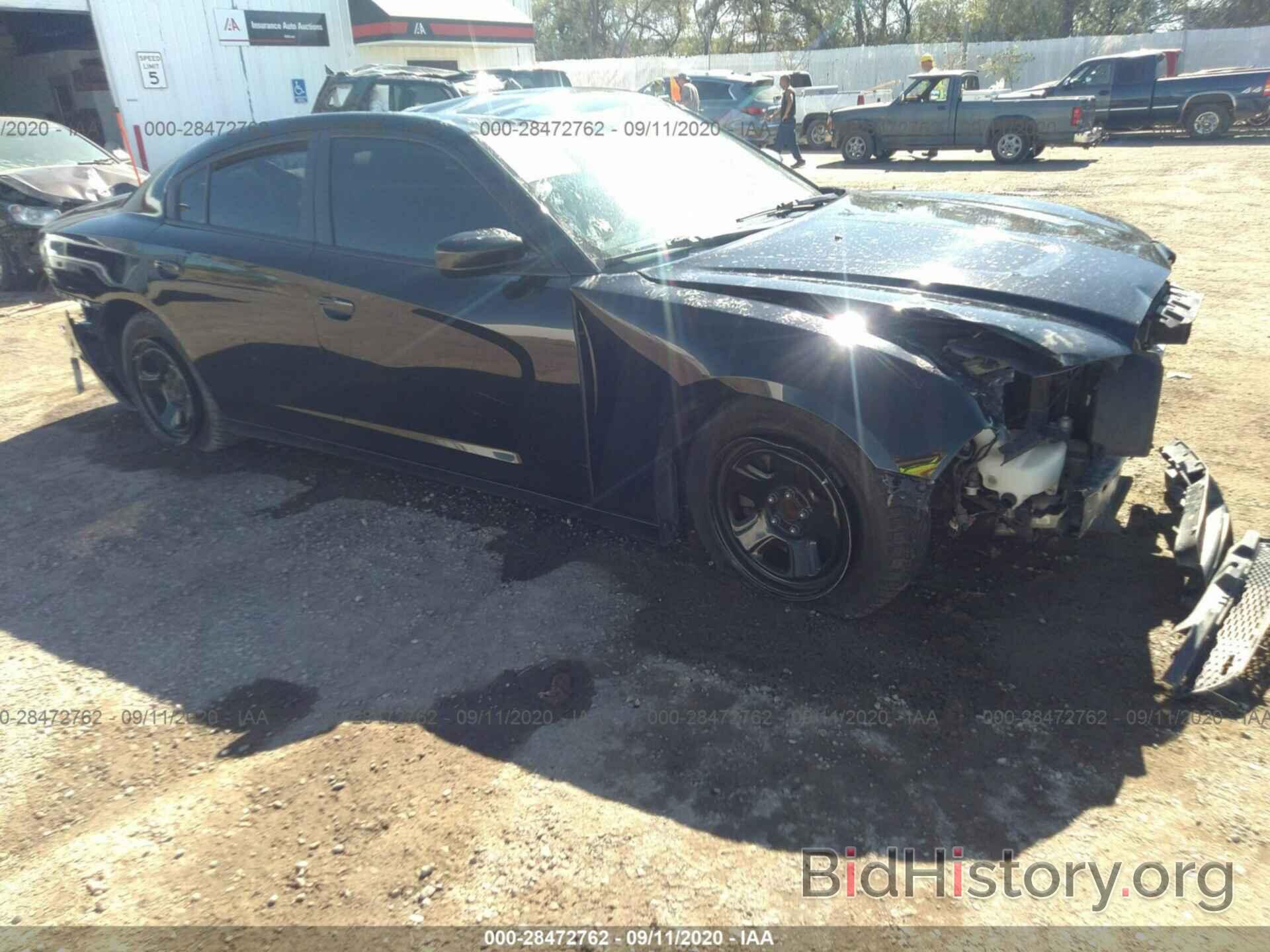 Photo 2C3CDXAT8DH580333 - DODGE CHARGER 2013