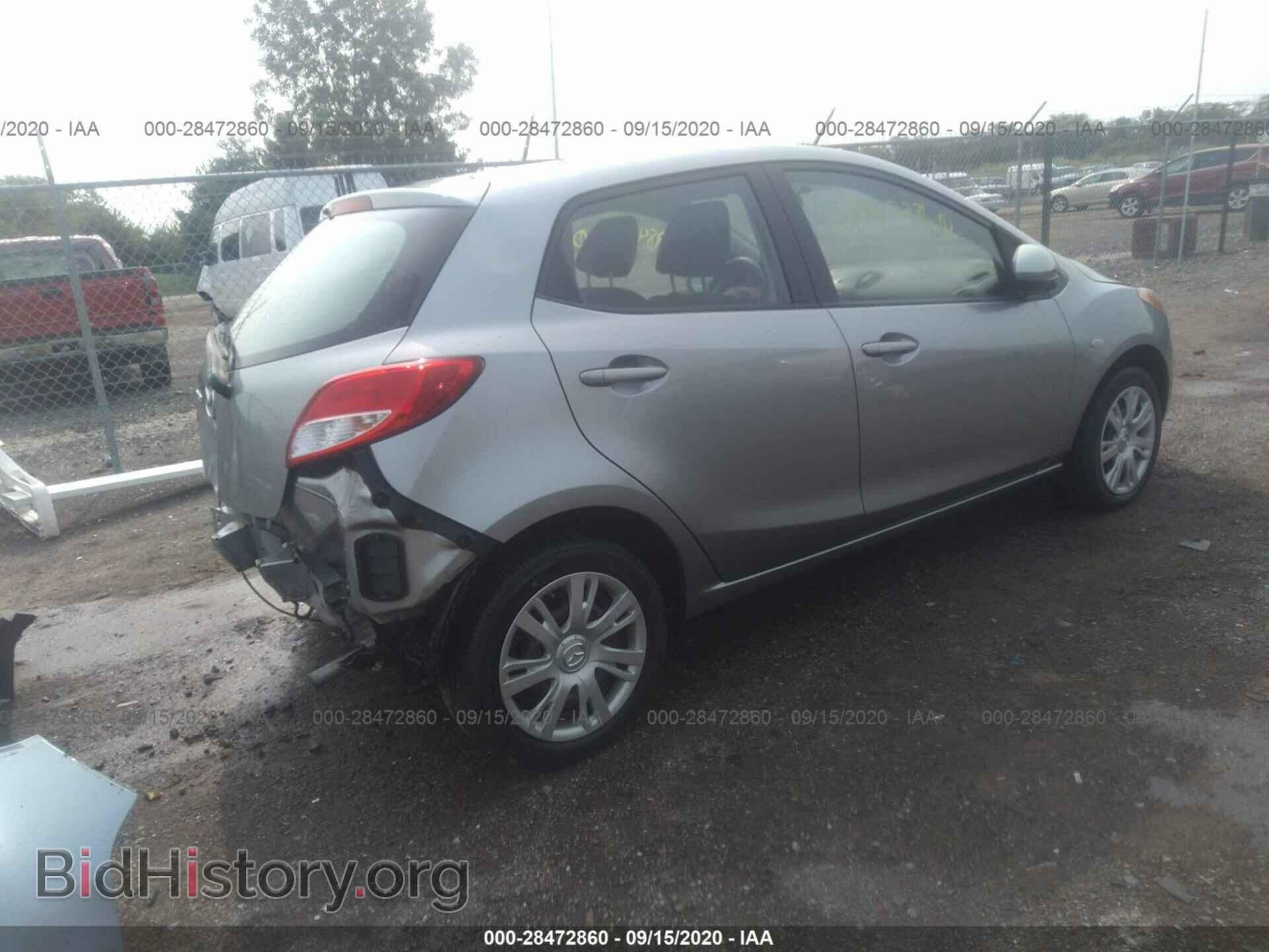 2013 MAZDA MAZDA2 - VIN: JM1DE1KY3D0152792 - Фото 4