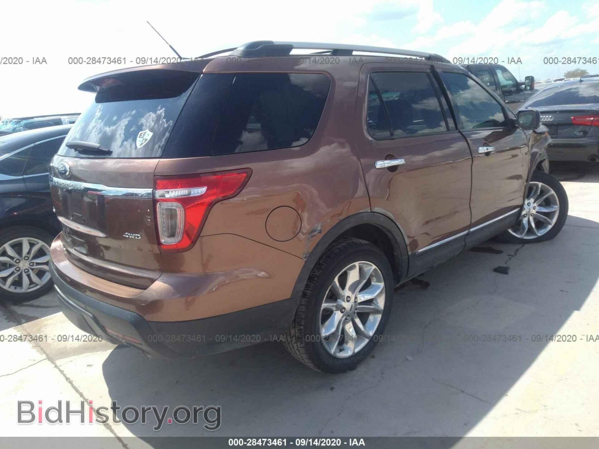 2012 FORD EXPLORER - VIN: 1FMHK8F89CGA84335 - Фото 4