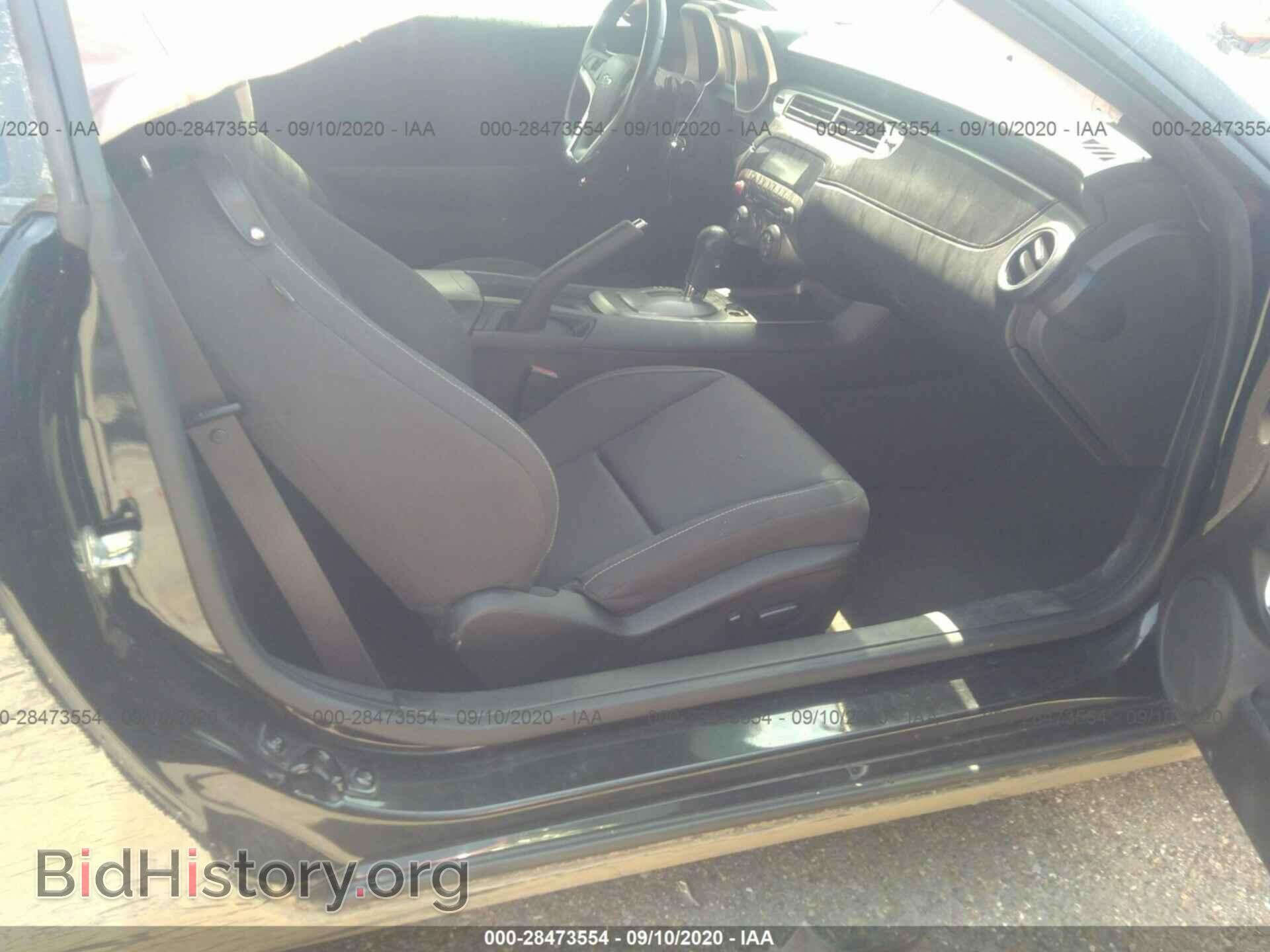 2012 CHEVROLET CAMARO - VIN: 2G1FB1E34C9148068 - Фото 5