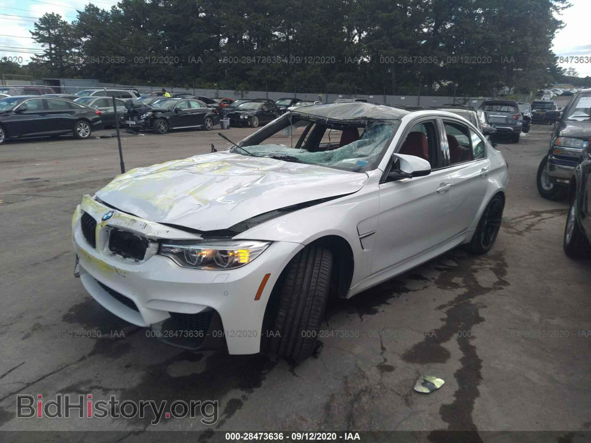 2017 BMW M3 - VIN: WBS8M9C34H5G85471 - Фото 2