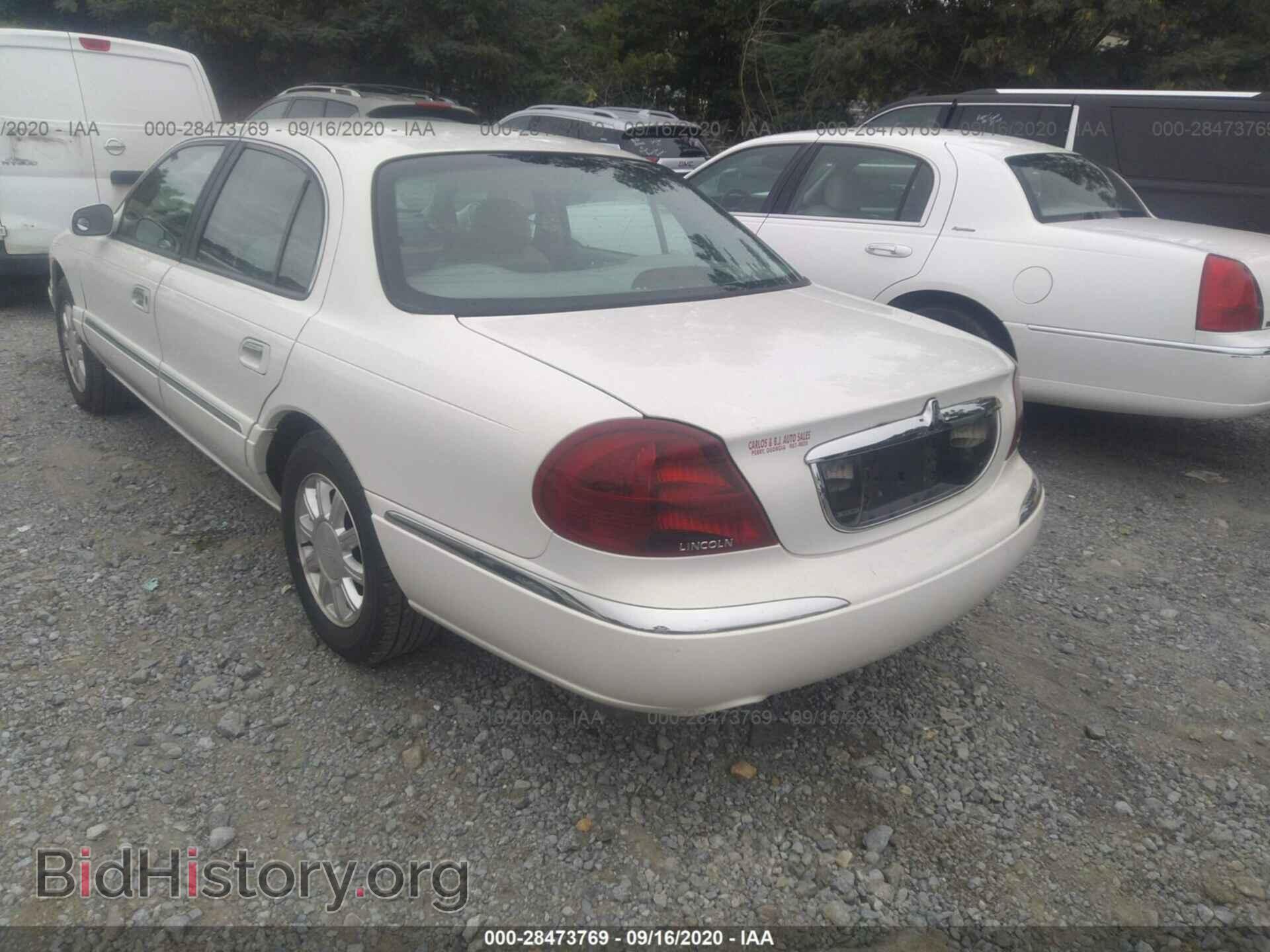 2000 LINCOLN CONTINENTAL - VIN: 1LNHM97V8YY780416 - Фото 3
