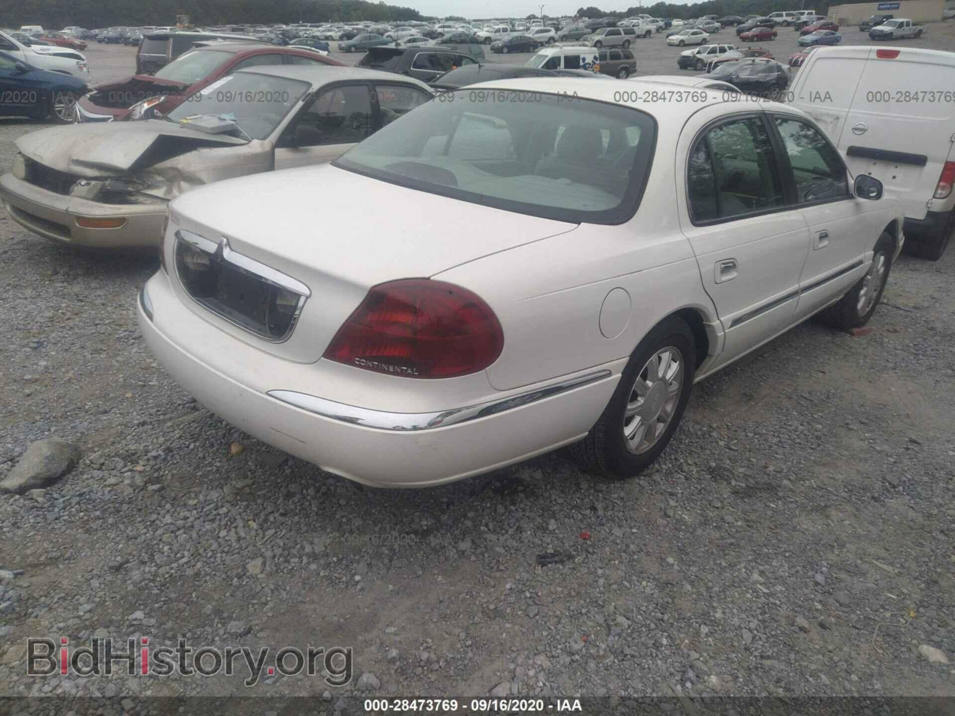 2000 LINCOLN CONTINENTAL - VIN: 1LNHM97V8YY780416 - Фото 4