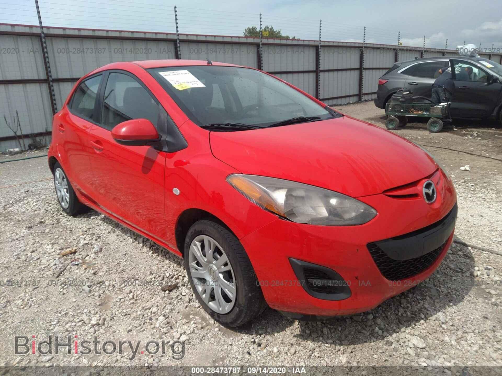 Photo JM1DE1KY5C0143266 - MAZDA MAZDA2 2012